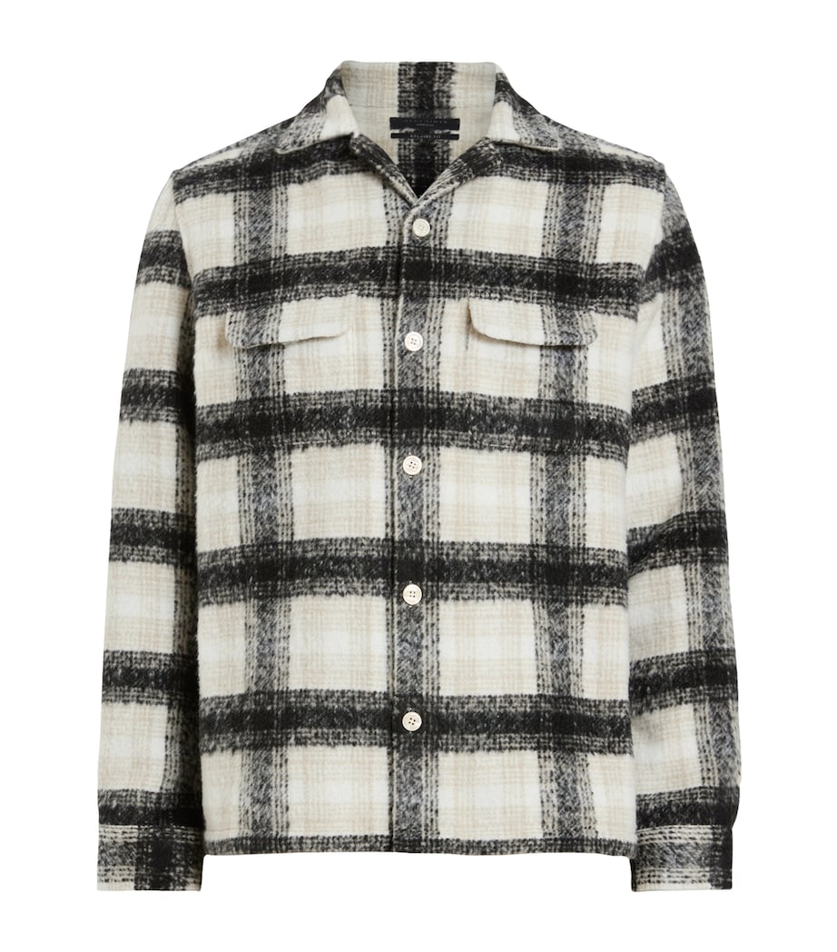 Check Lapse Shirt BLACK/GREY Image 1