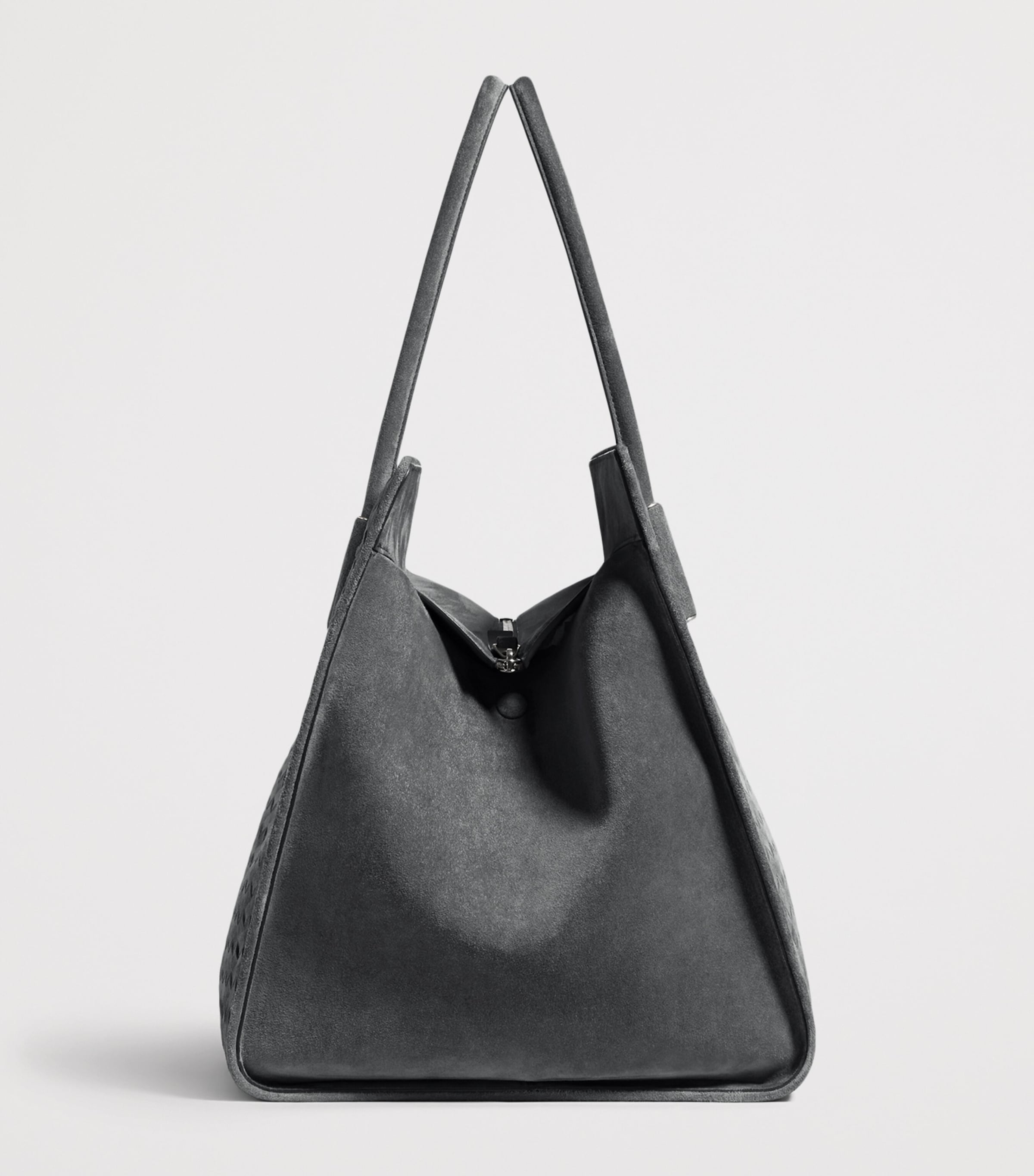 Bottega Veneta Large Suede Barbara Tote Bag Image 5