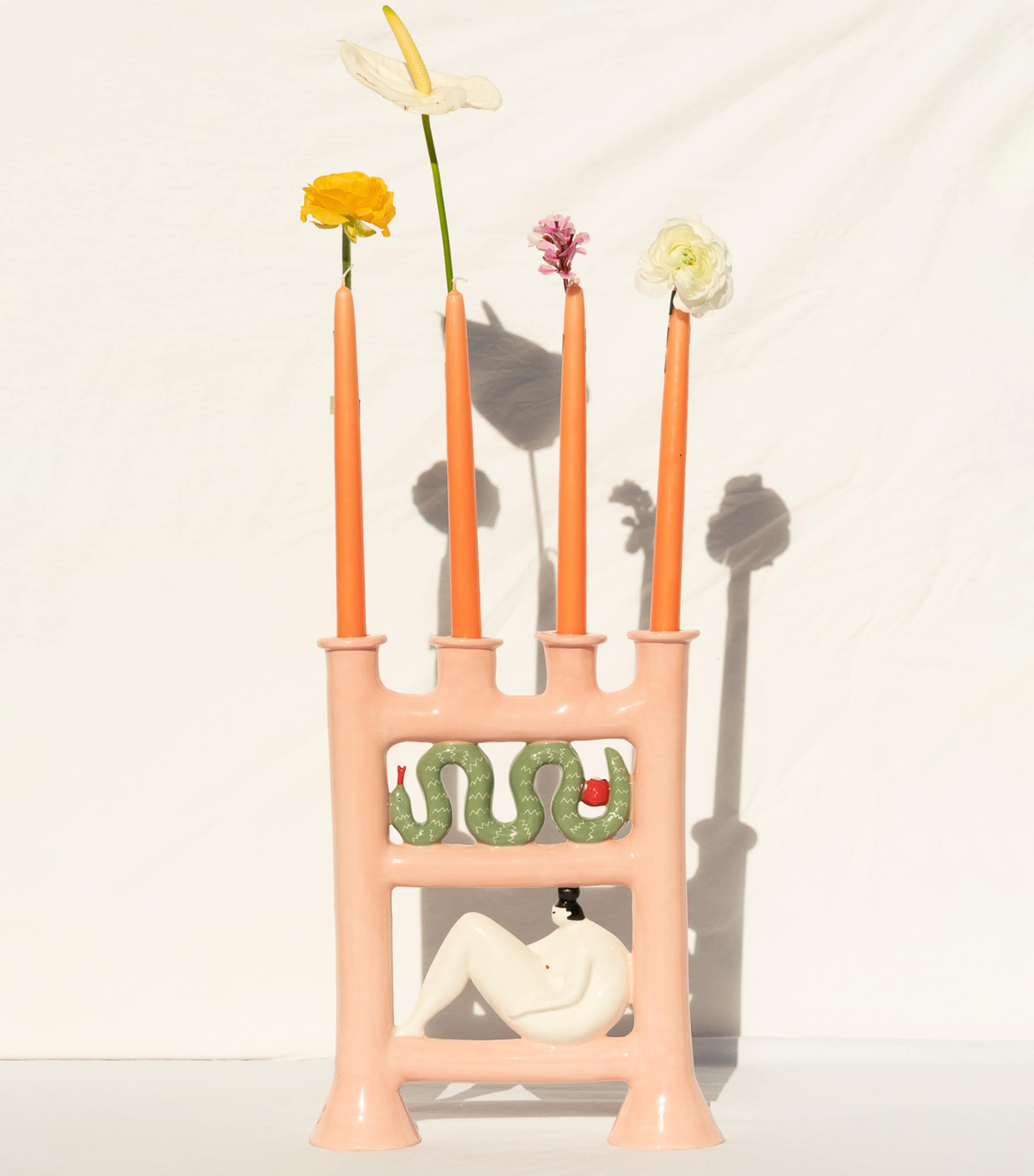 Eve Candle Holder ROSE Image 2