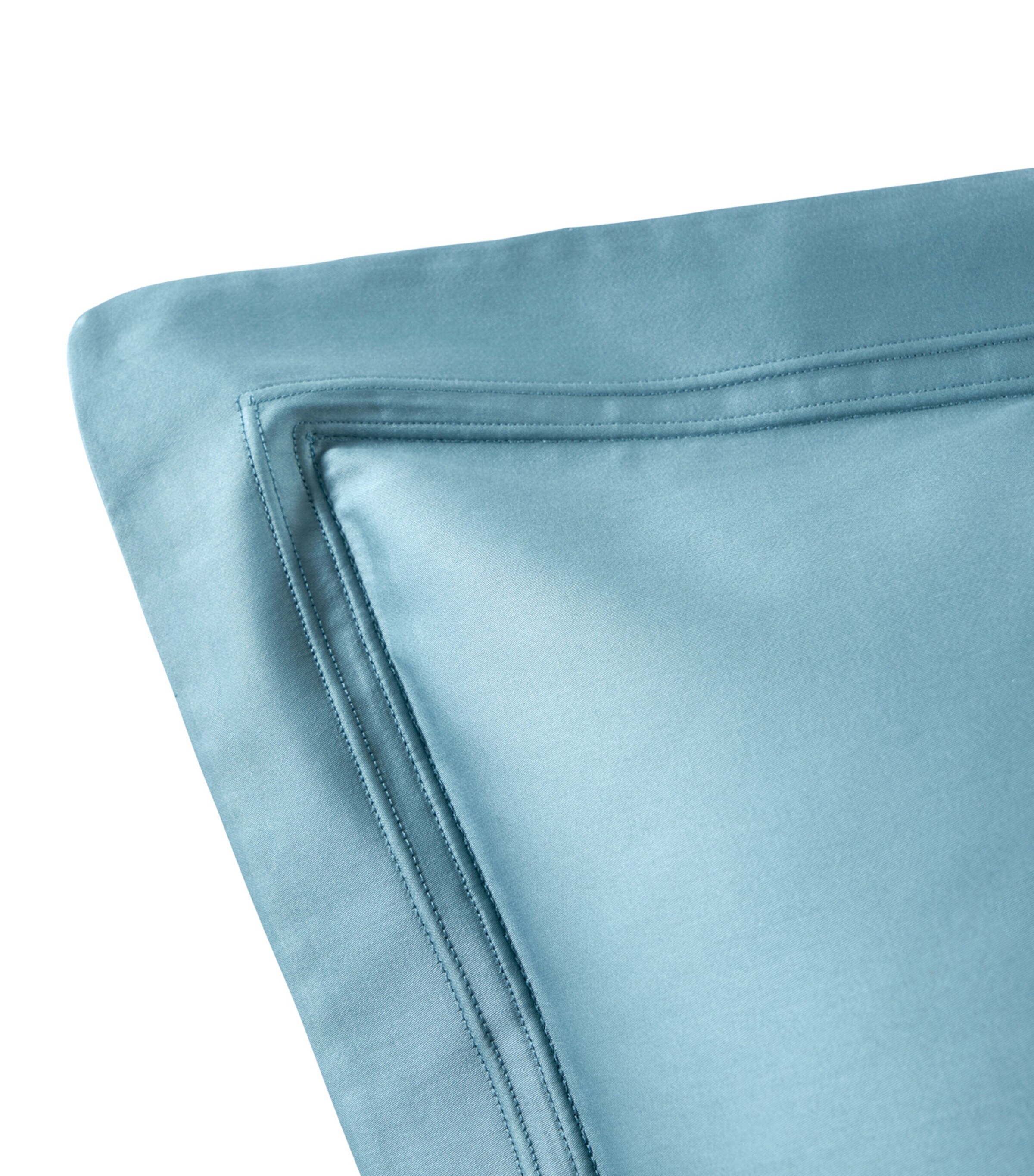 Yves Delorme Triomphe Standard Oxford Pillowcase (50cm x 75cm) Fjord Image 5