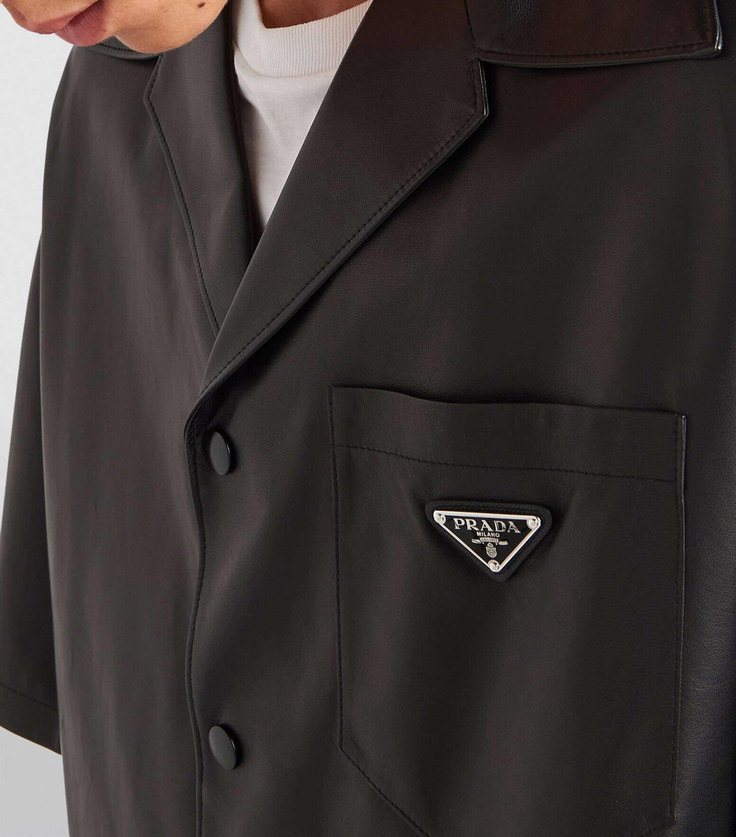 Leather Bowling Shirt F0002 Image 5