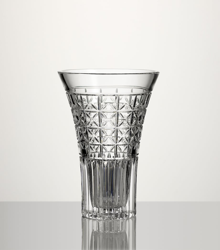 Waterford Mastercraft Powerscourt Vase (20cm) Clear Image 3