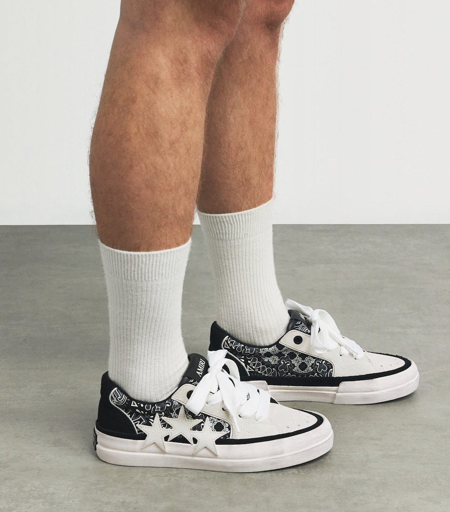 Bandana Sunset Skate Sneakers BLACK Image 2