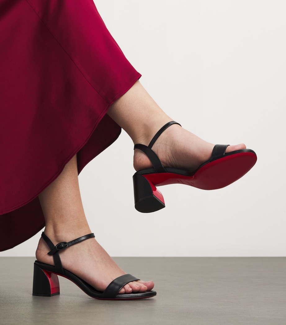 Miss Jane Nappa Leather Heeled Sandals 55 B439 Image 2