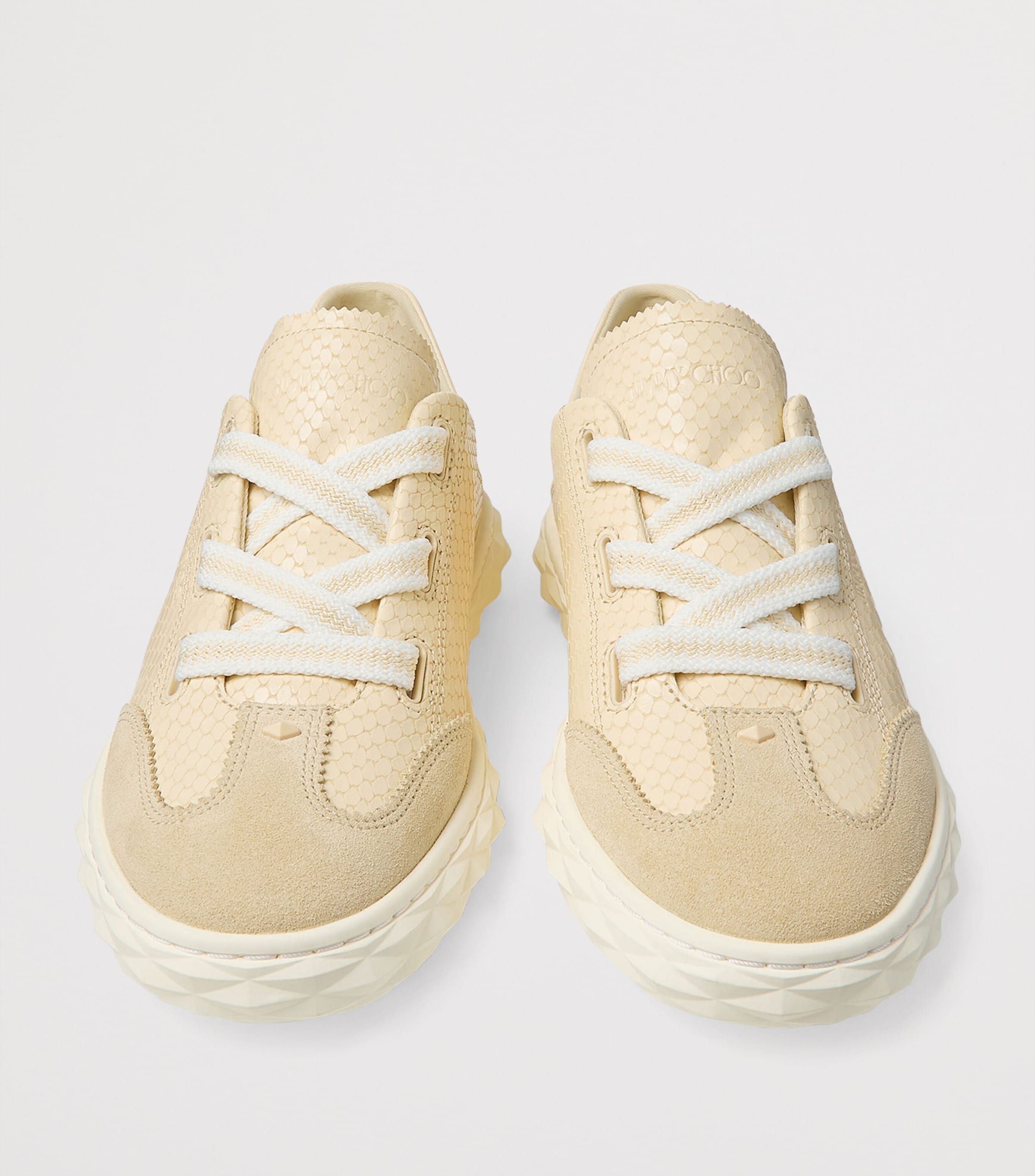 Diamond Light Flex Leather Sneakers V BUTTERMILK MIX Image 3