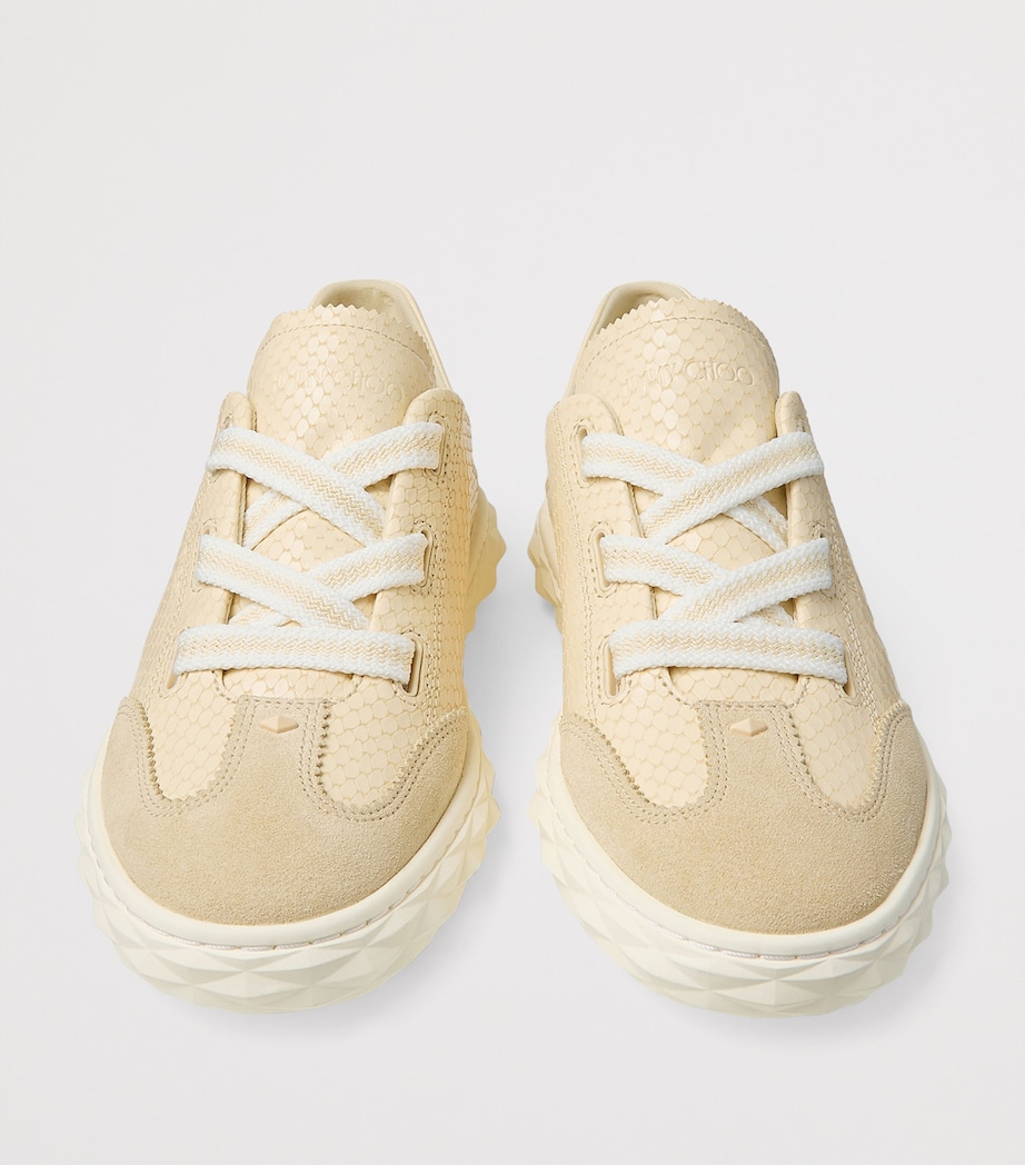 Diamond Light Flex Leather Sneakers V BUTTERMILK MIX Image 3