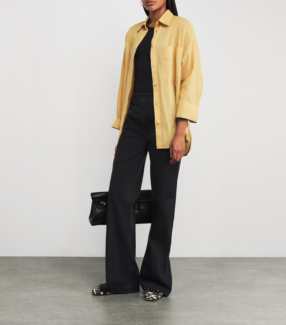 Leenah Wide-Leg Jeans FADED DARKNESS Image 2