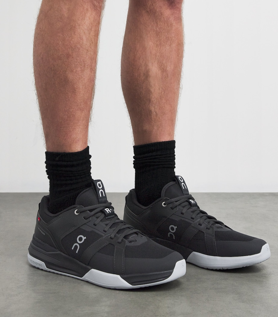 x Roger Federer The Roger Clubhouse Pro Trainers BLACK | GLACIER Image 5