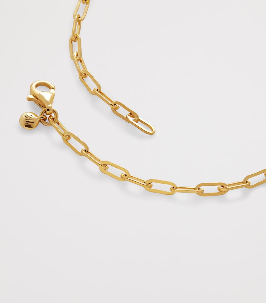 Gold Vermeil Paperclip Chain Bracelet 18K GOLD VERMEIL Image 3