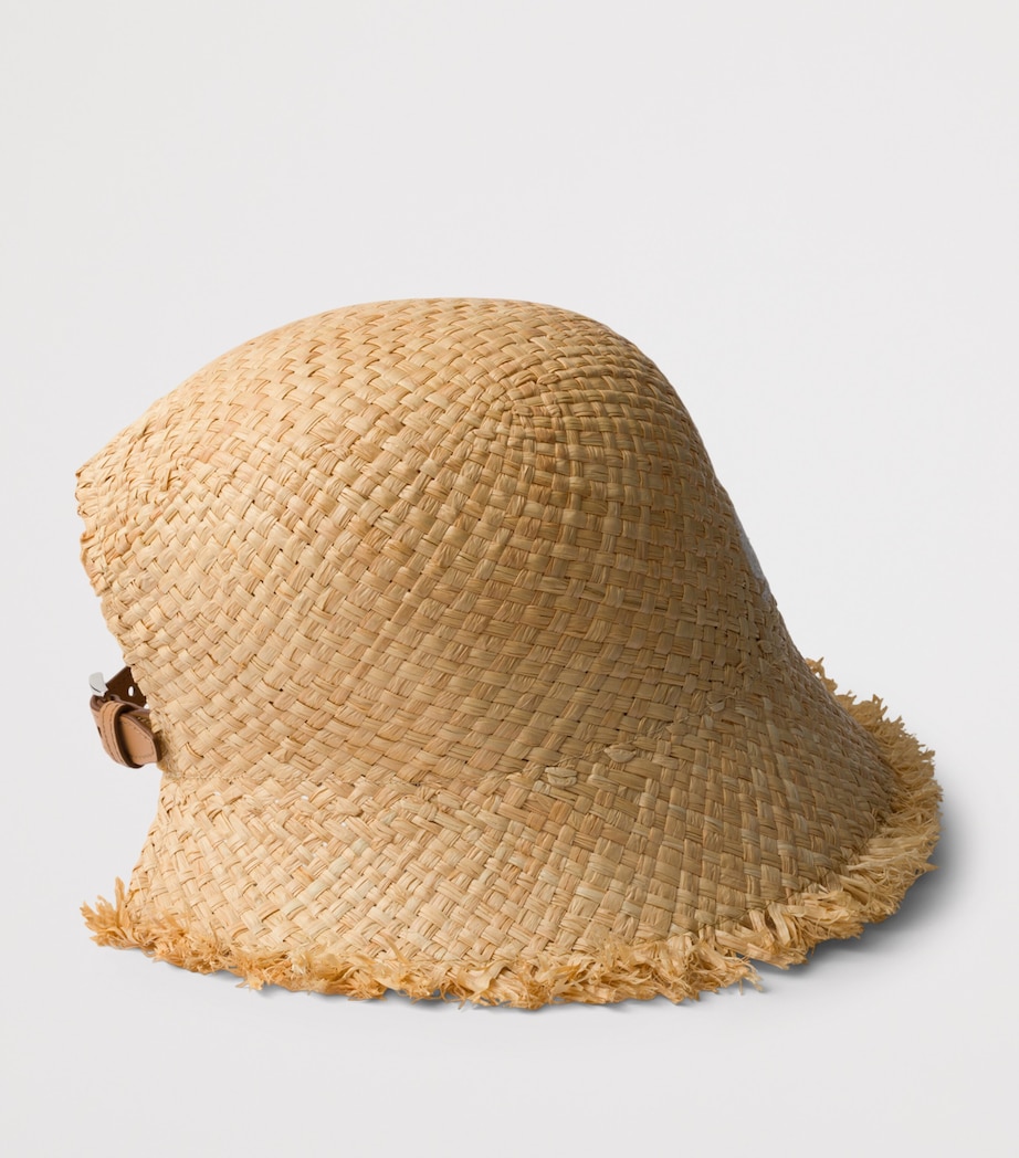 Prada Raffia Hat Neutral Image 2