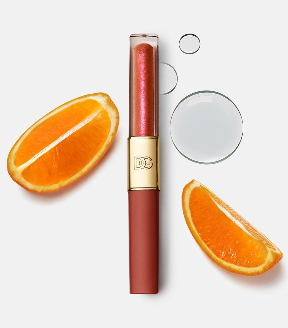 Dolce&Gabbana Make It Double Lip Gloss Orange Squeeze Image 6