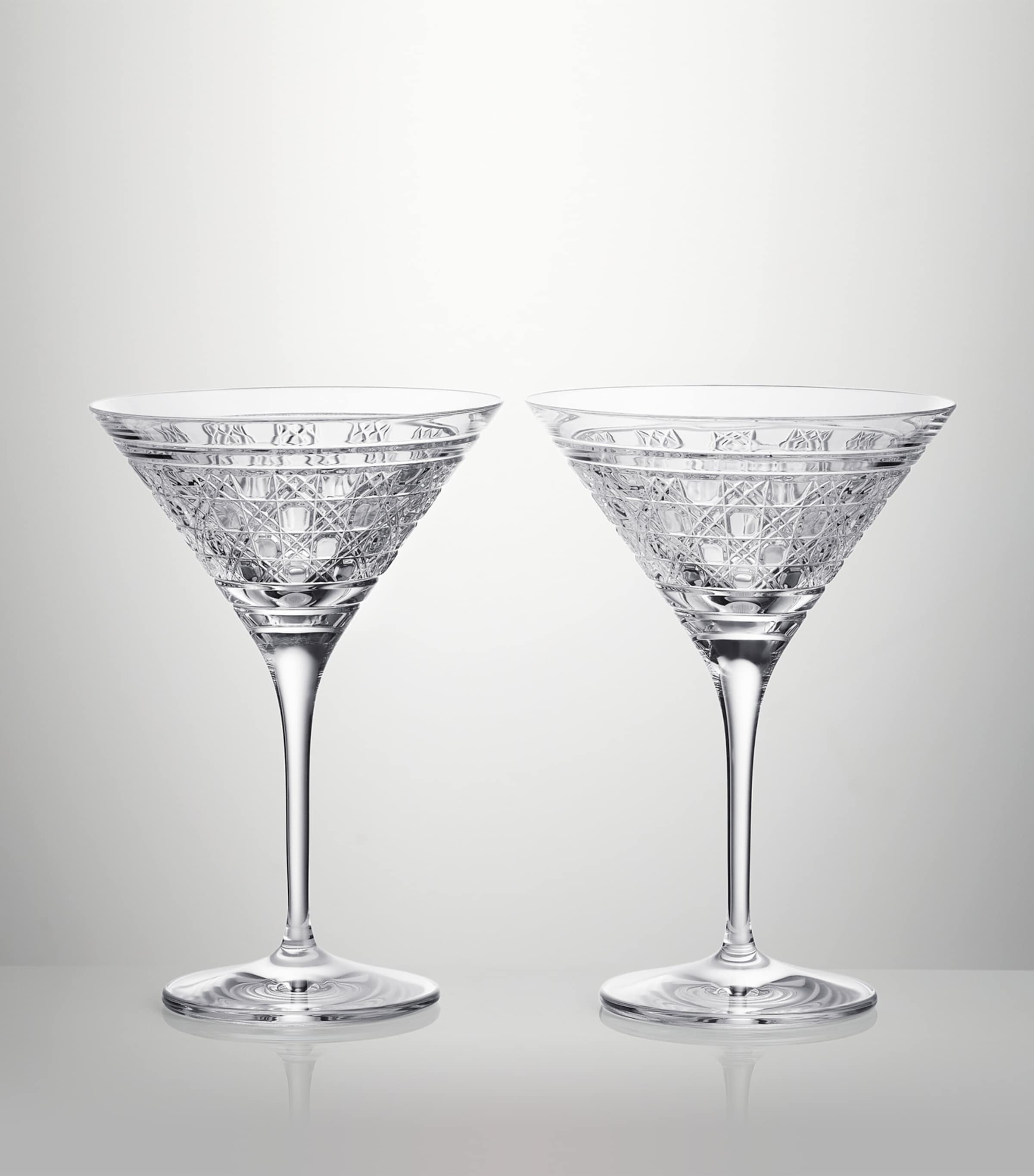 Waterford Set of 2 Opulence Martini Glasses (250ml) Clear Image 3