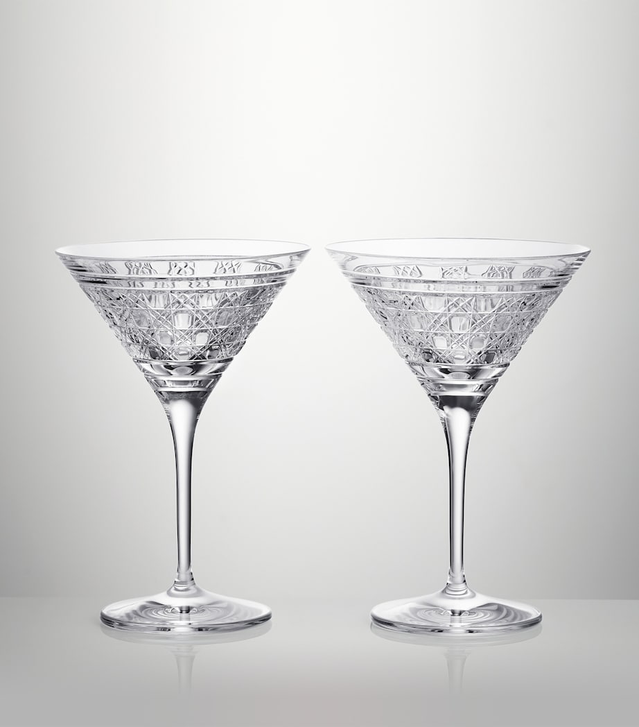 Set of 2 Opulence Martini Glasses (250ml) CLEAR Image 3