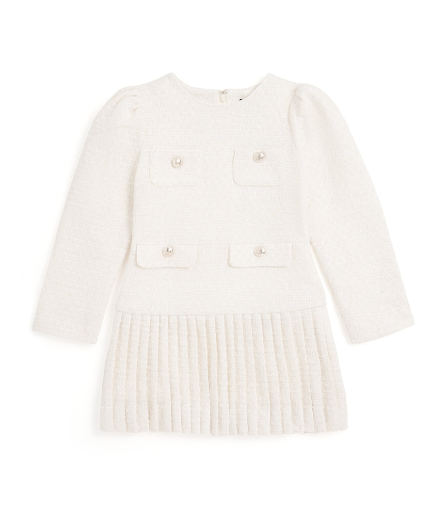 Bouclé Renee Dress (4-12 Years) IVORY Image 1