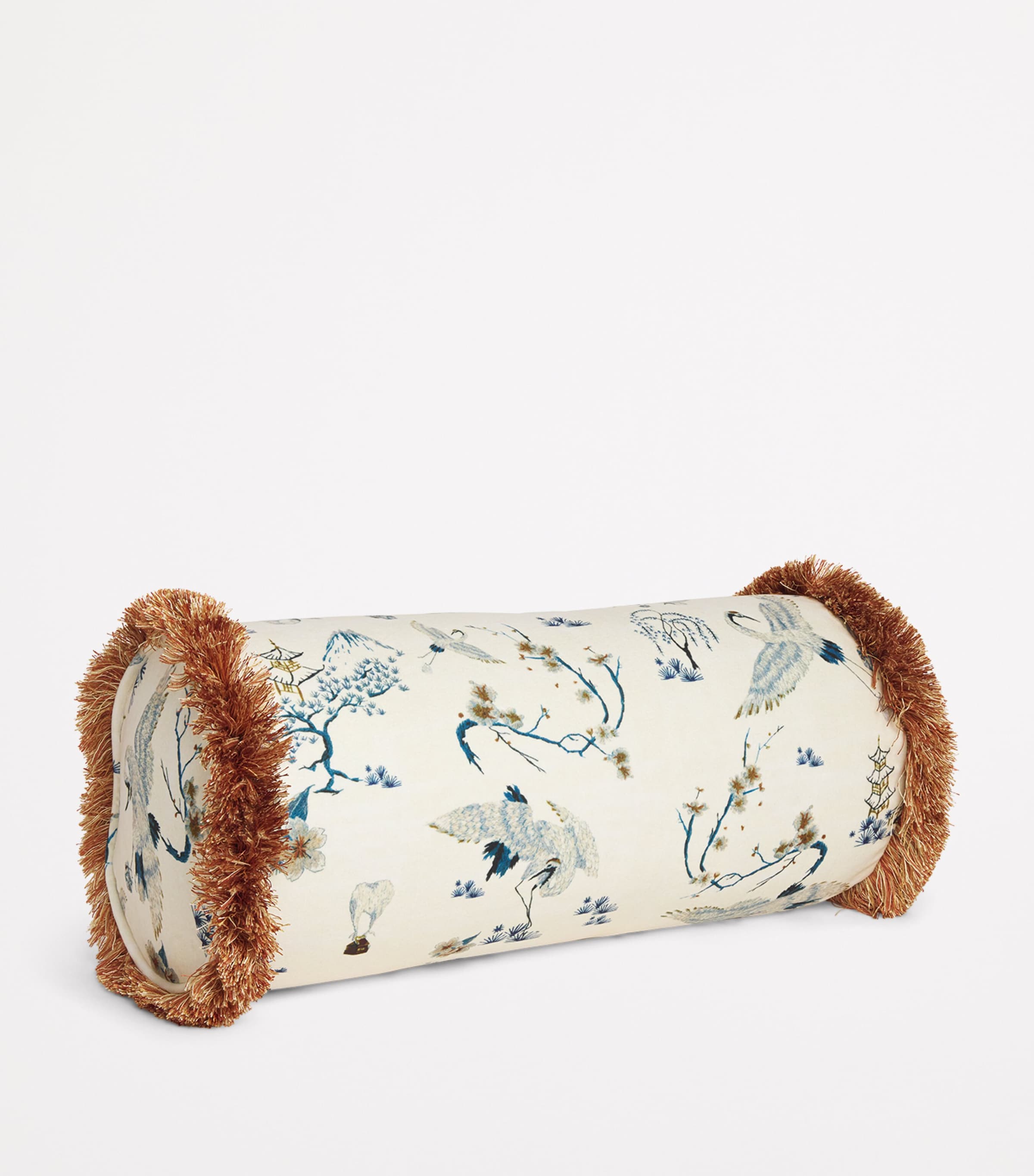 Food Babies Bolster Cushion (25cm x 60cm) IVORY Image 2