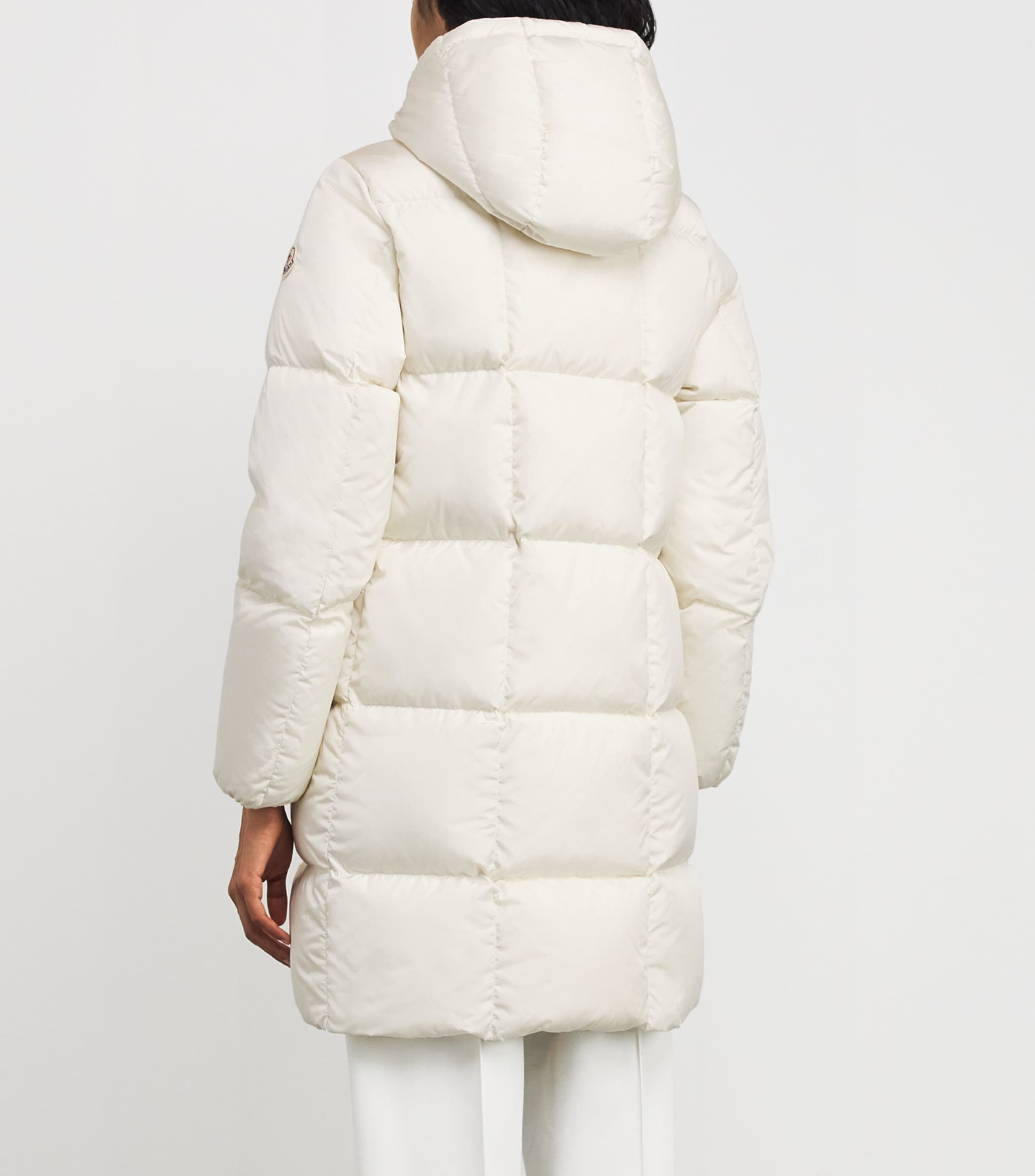 Water-Repellent Down Litte Long Coat 04A Image 4