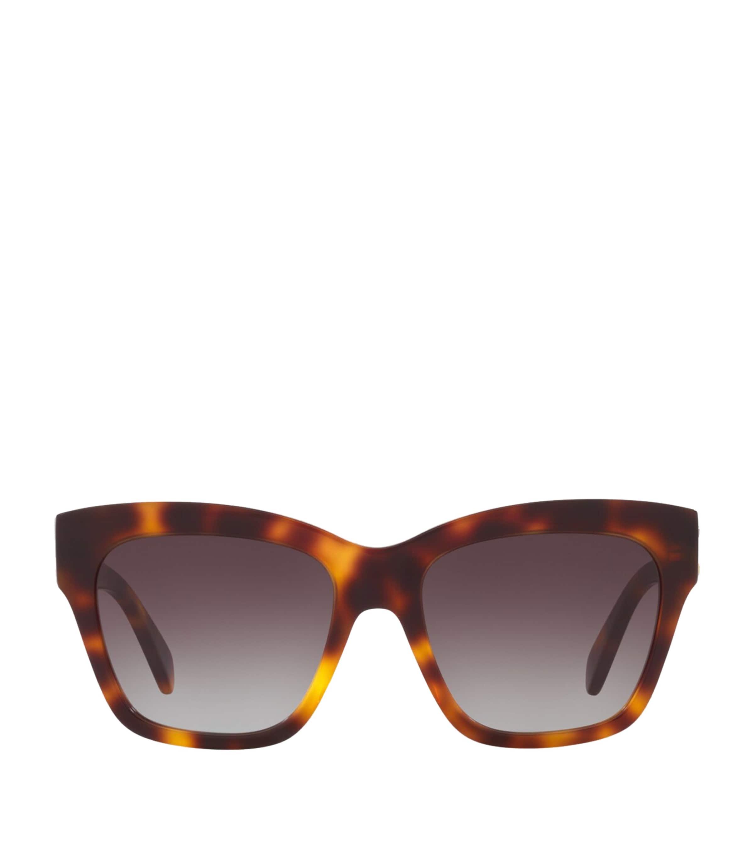 Celine Tortoiseshell Triomphe Square Sunglasses Image 1