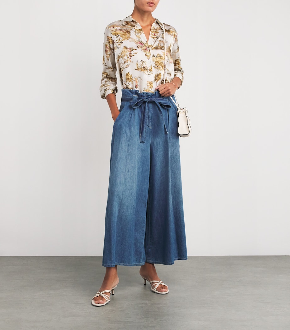 Belted Paperbag Wide-Leg Trousers STOK STOKES Image 2