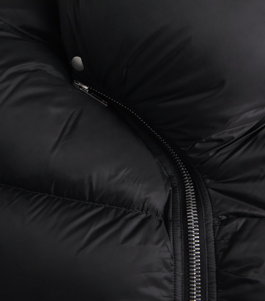 Down Turtle Puffer Jacket BLACK Image 5