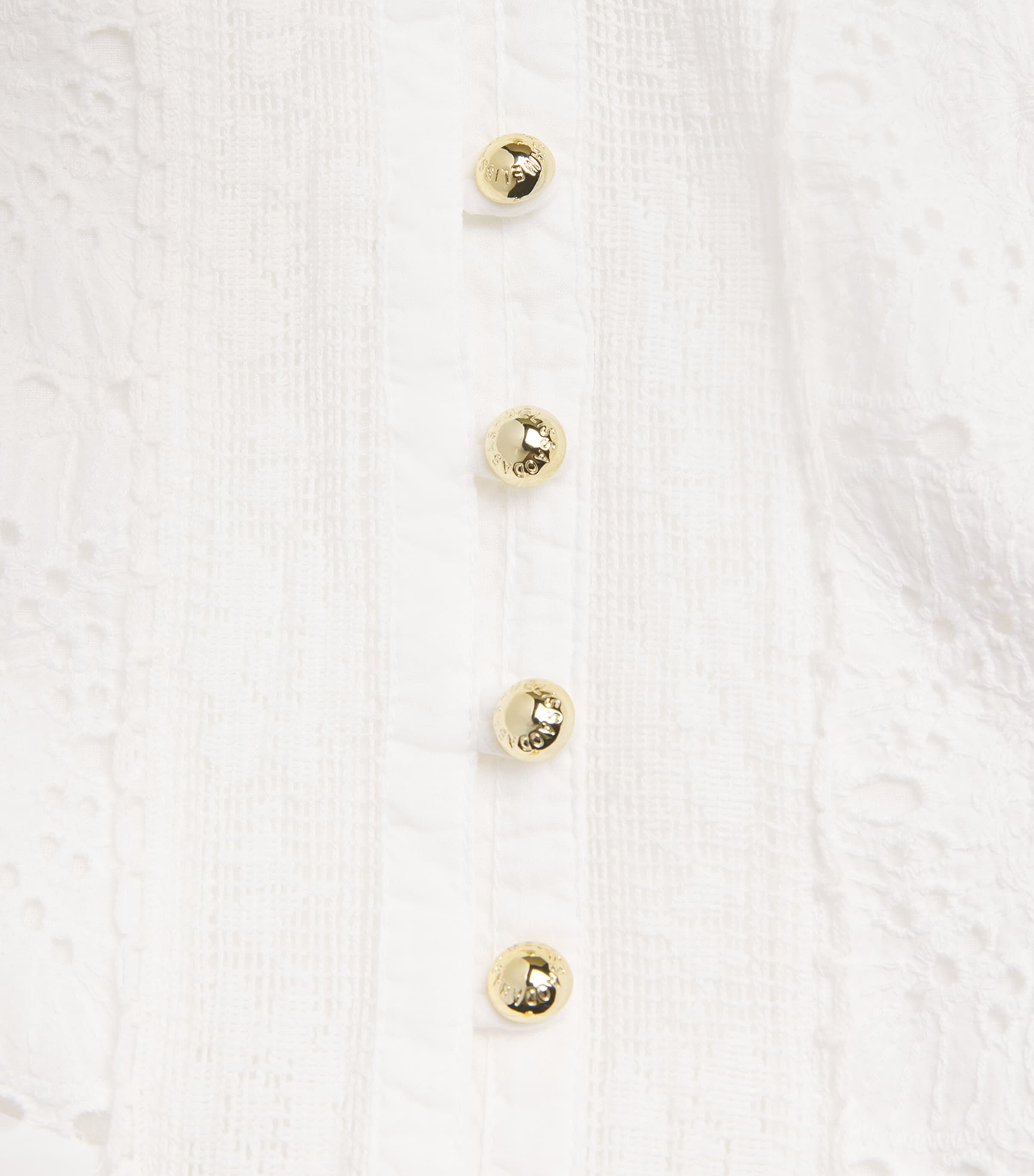 Melissa Odabash Womens Cotton Reagan Mini Dress White Image 6