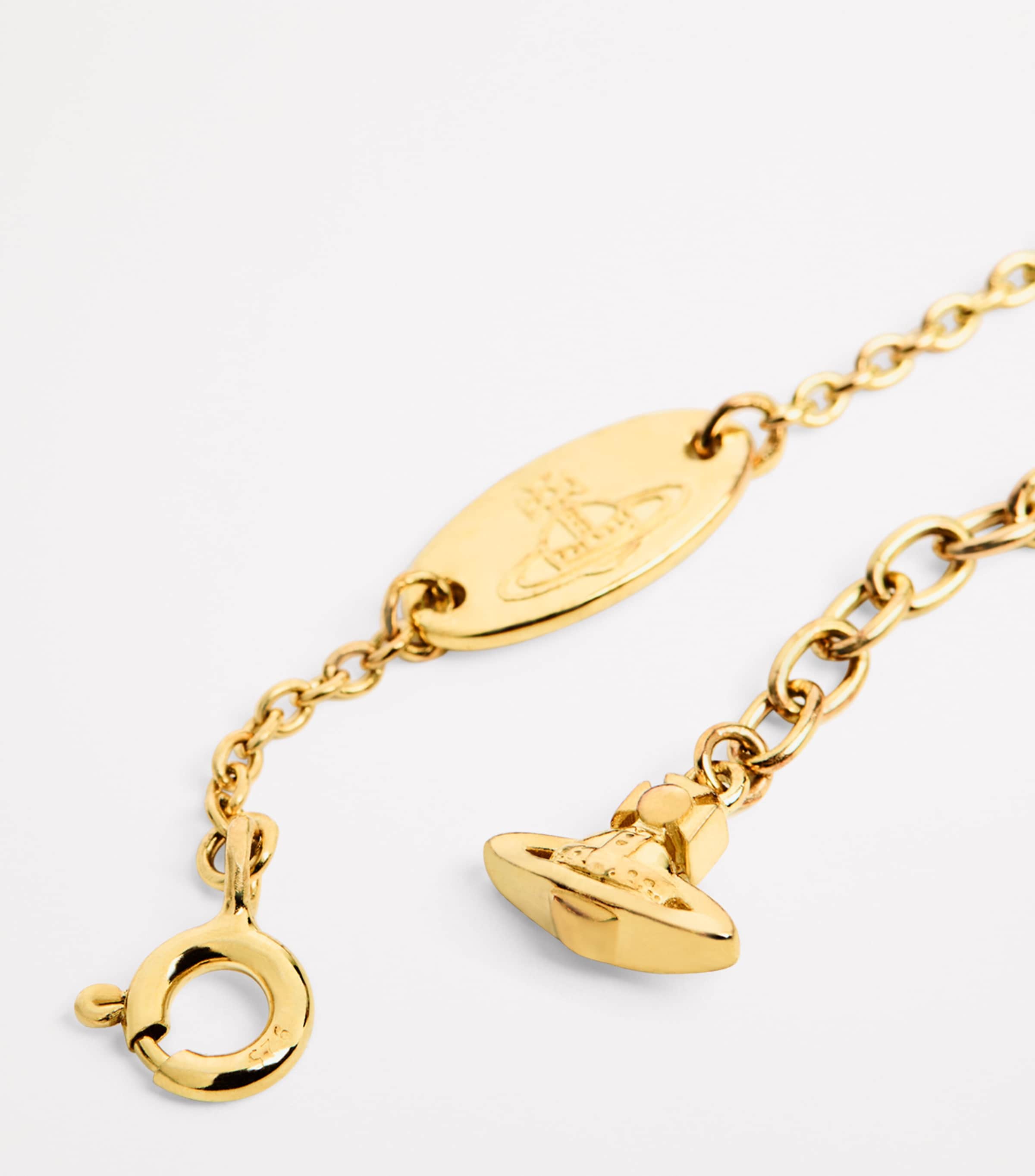 アクセサリー Vivian Westwood Orb Gold Bracelet Vivienne Westwood Mini Orb Bracelet Gold | Mainline Menswear