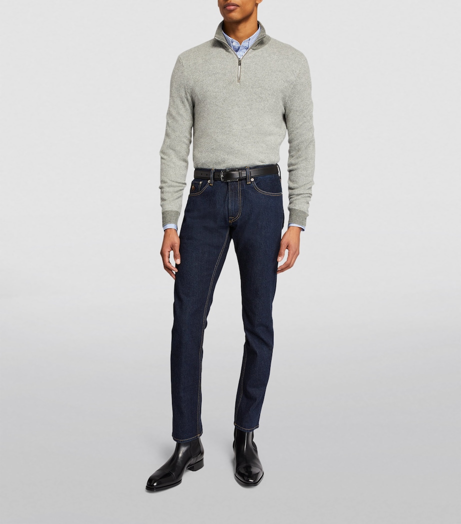 Leather Belt BLACK Image 4