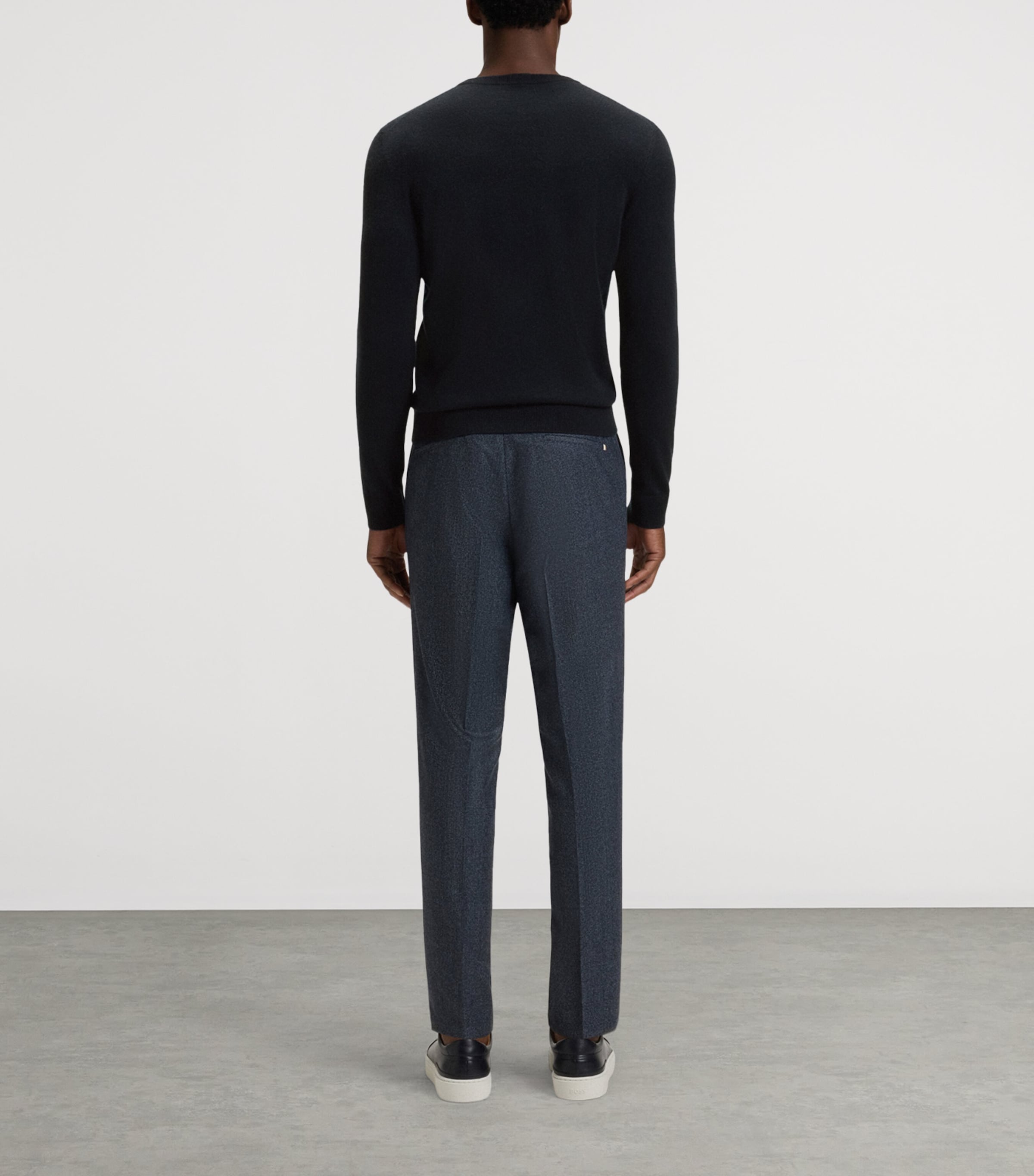 BOSS Mens Cashmere Sweater Image 3