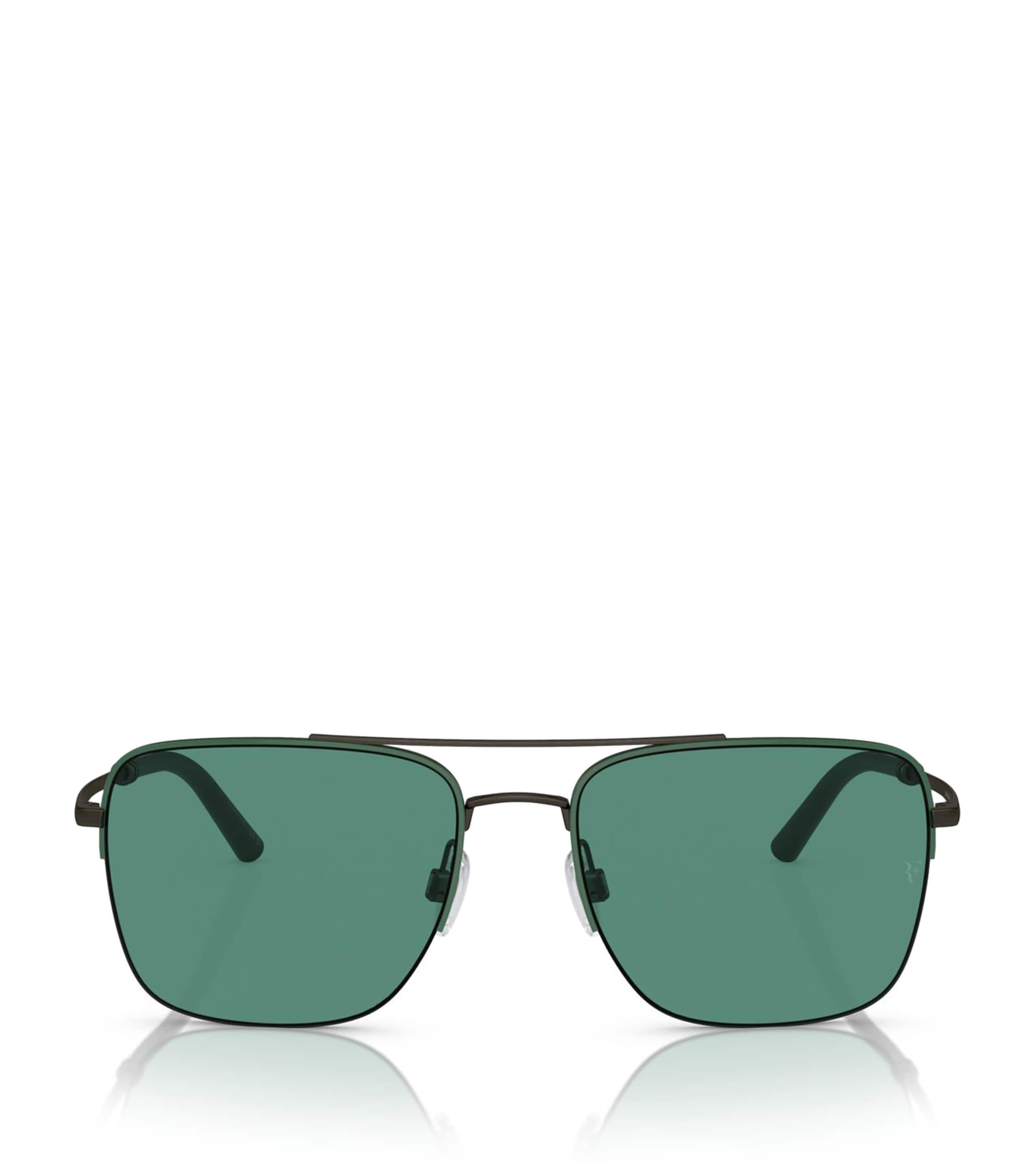 Oliver Peoples Metal R-2 Sunglasses In Metallic