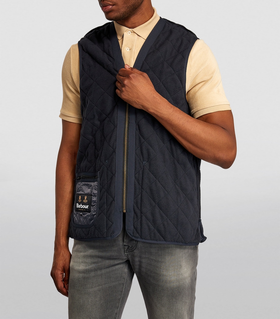 Polarquilt Zip-In Gilet Liner NAVY Image 5