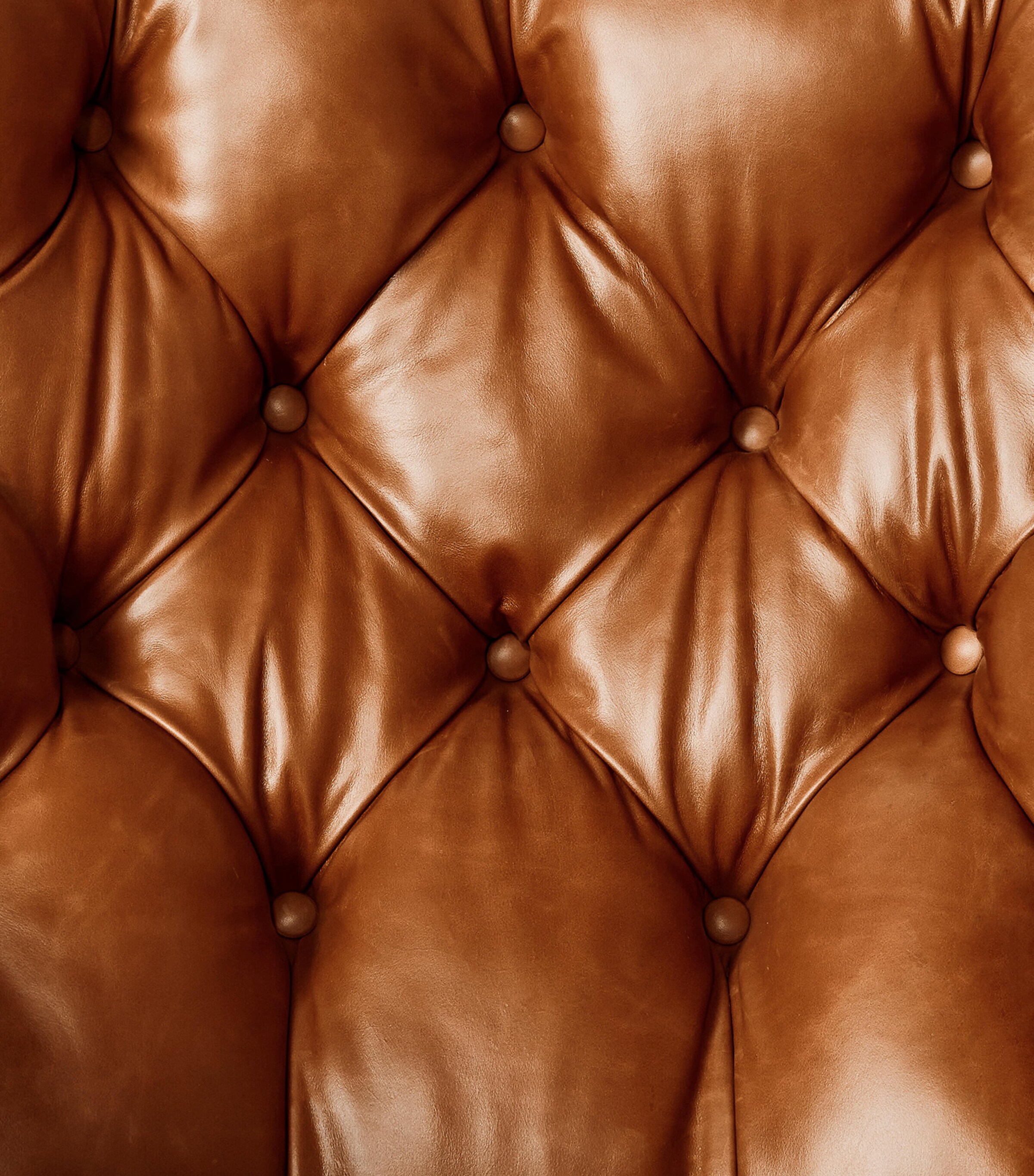 Leather and Maple Writers Chair MEDIUM MAHOGANY Image 6