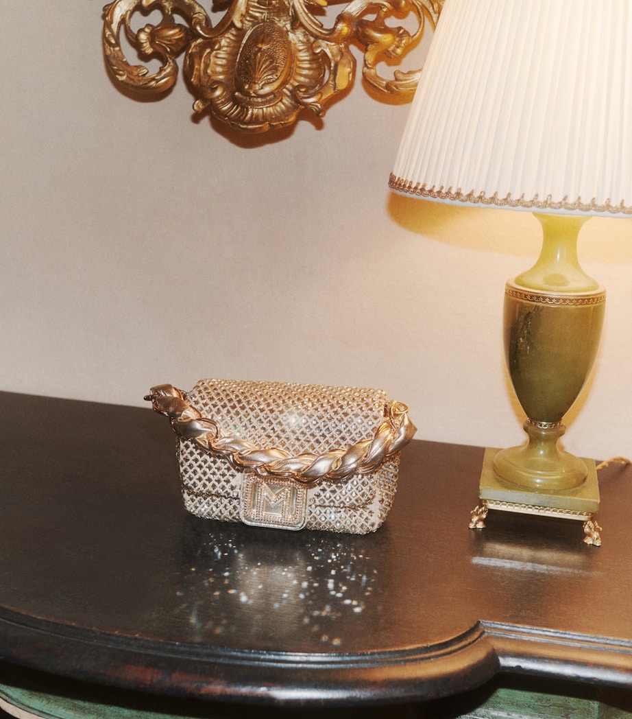 Marella Small Le Muse Clutch Bag Camel Image 4