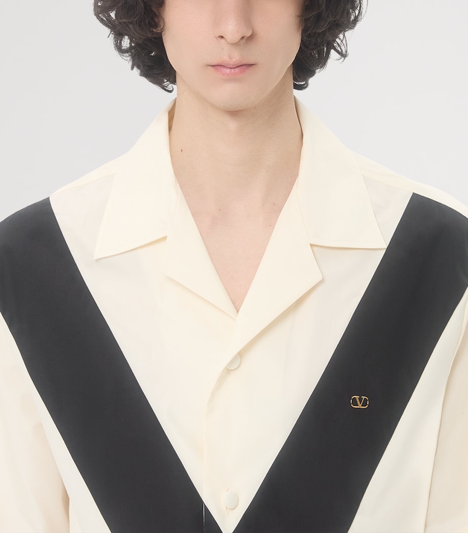 Cotton VLogo Shirt 0AN Image 7