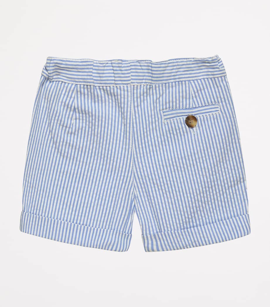 Striped Charlie Chino Shorts (2-5 Years) BLUE STRIPE Image 2