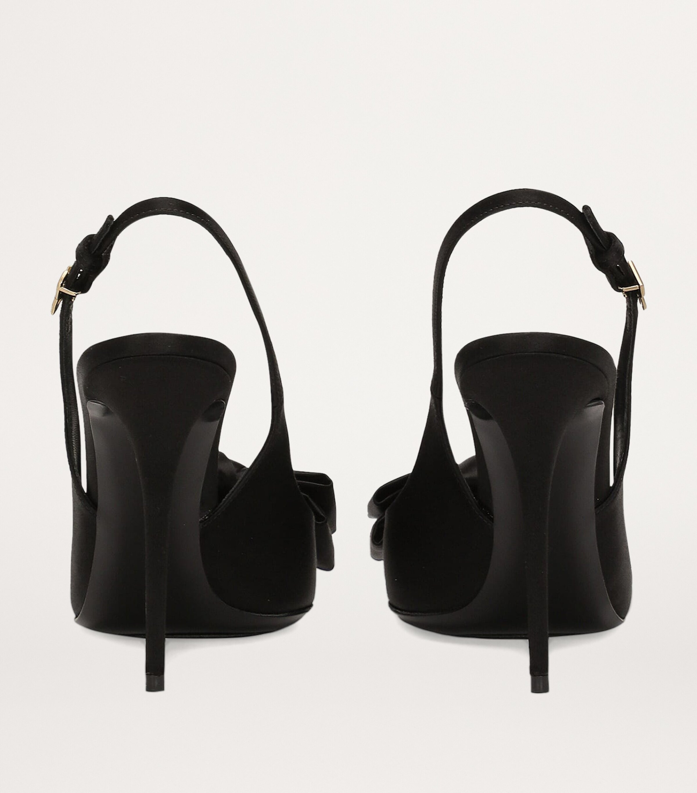 Dolce & Gabbana Satin Mun Slingback Pumps 105 | Harrods AE