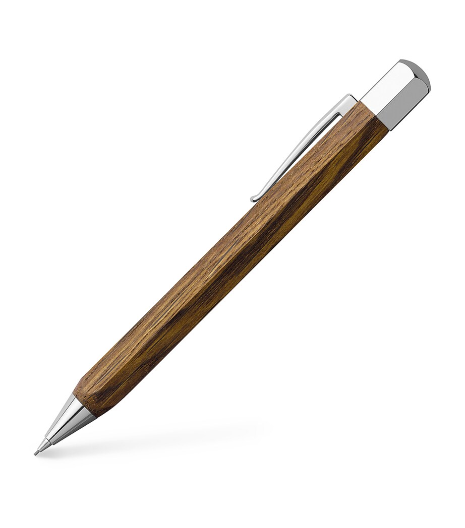 Faber-Castell Ondoro Smoked Oak Twist Pencil Wood Image 1