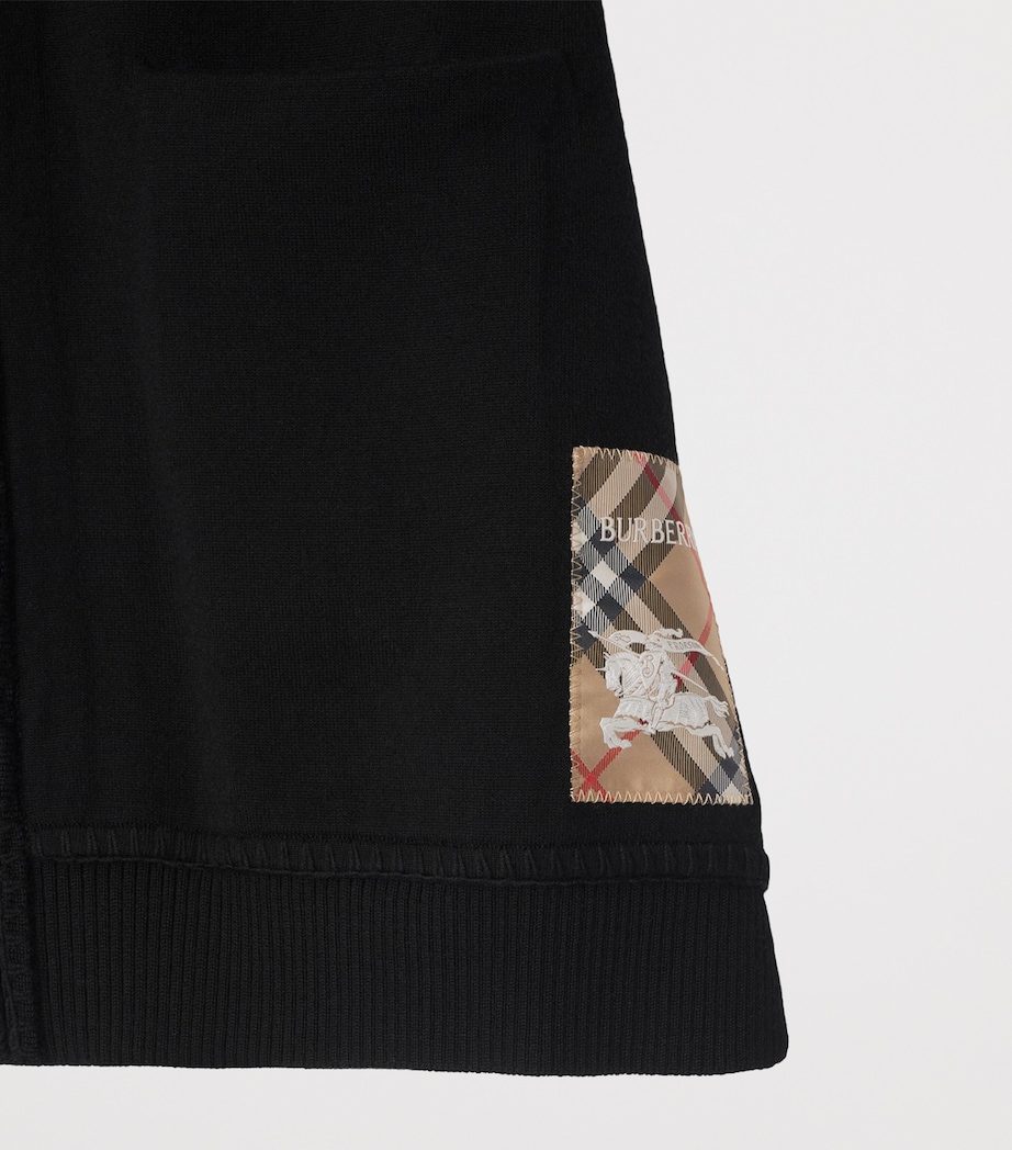 Wool-Blend EKD Cape (3-14 Years) BLACK Image 3