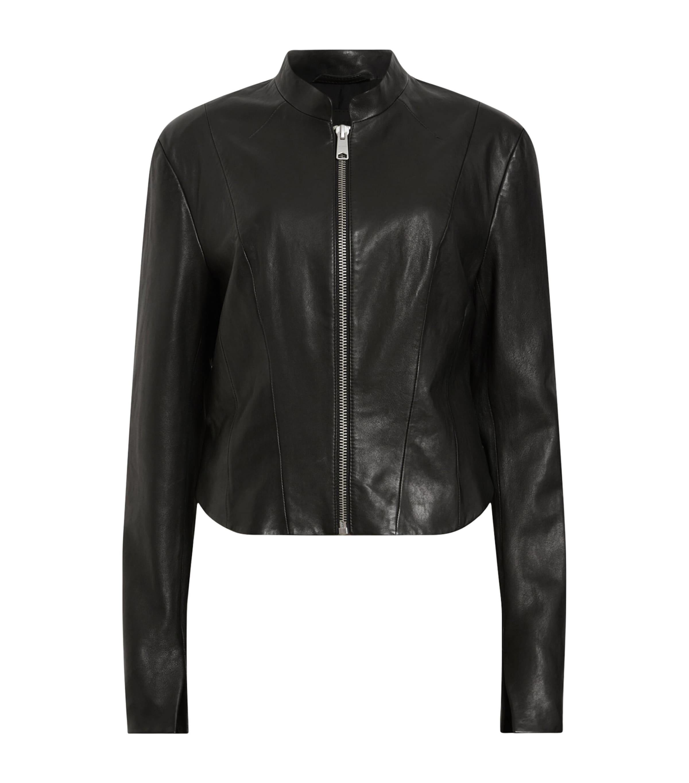 Leather Sadler Jacket BLACK Image 1
