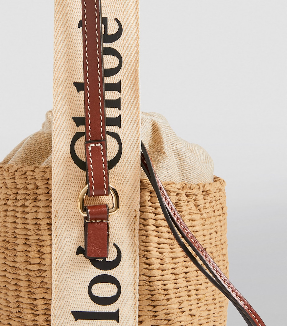 Small Woody Basket Bag BASKET WHITE Image 6