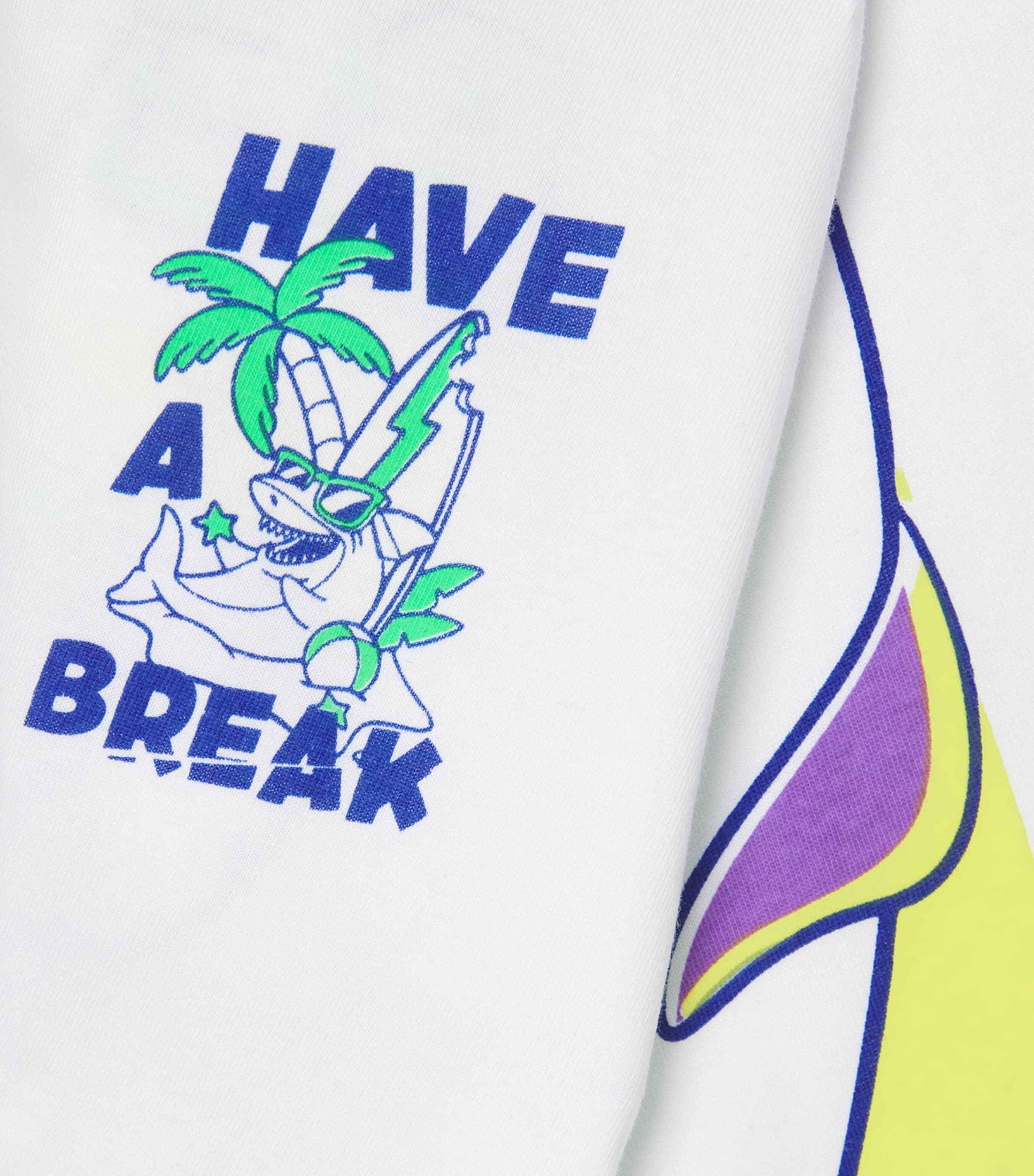 Cotton Graphic T-Shirt (4-10 Years) 10PWHITE Image 4