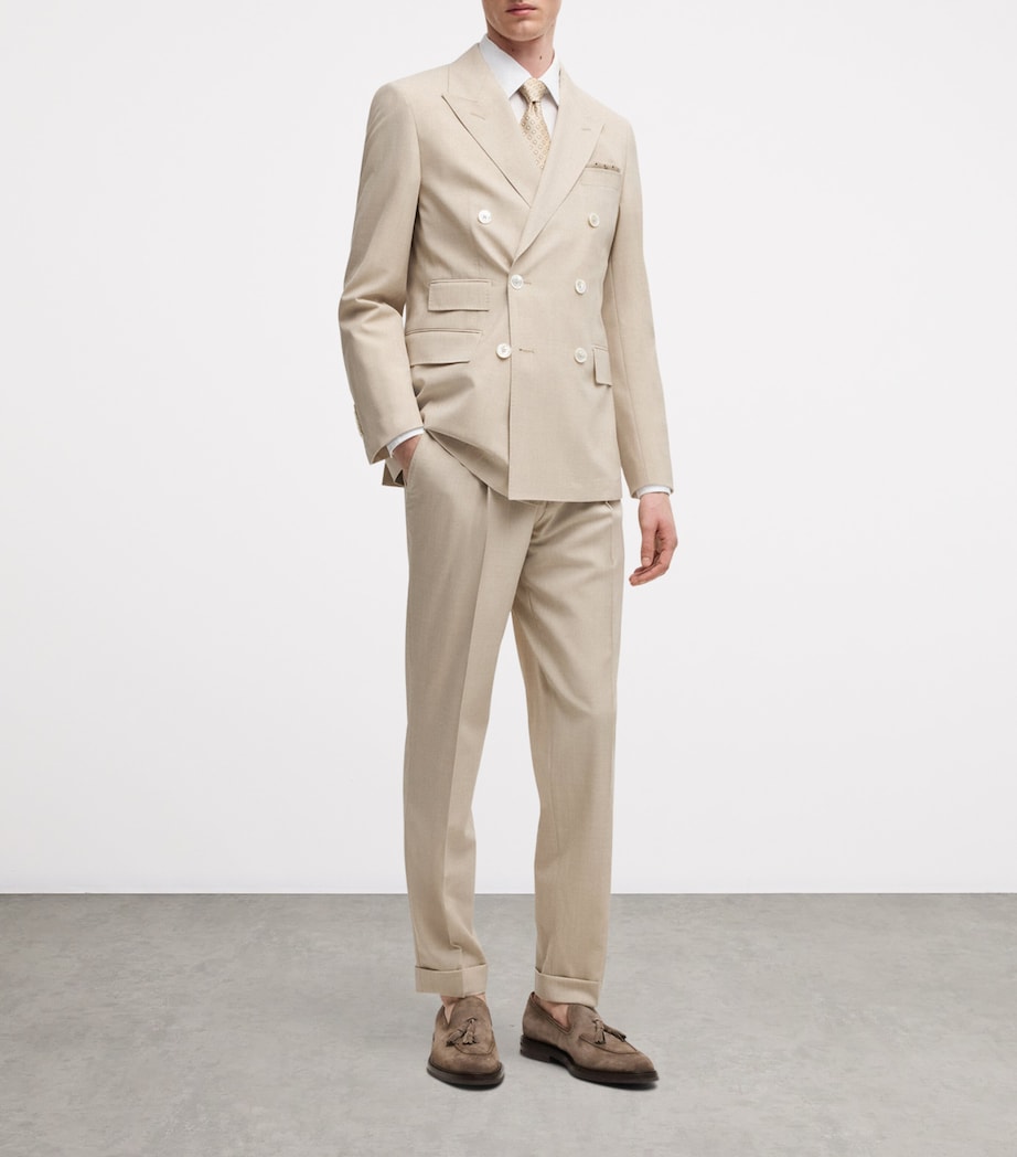 Virgin Wool-Silk 2-Piece Suit 234 Image 9
