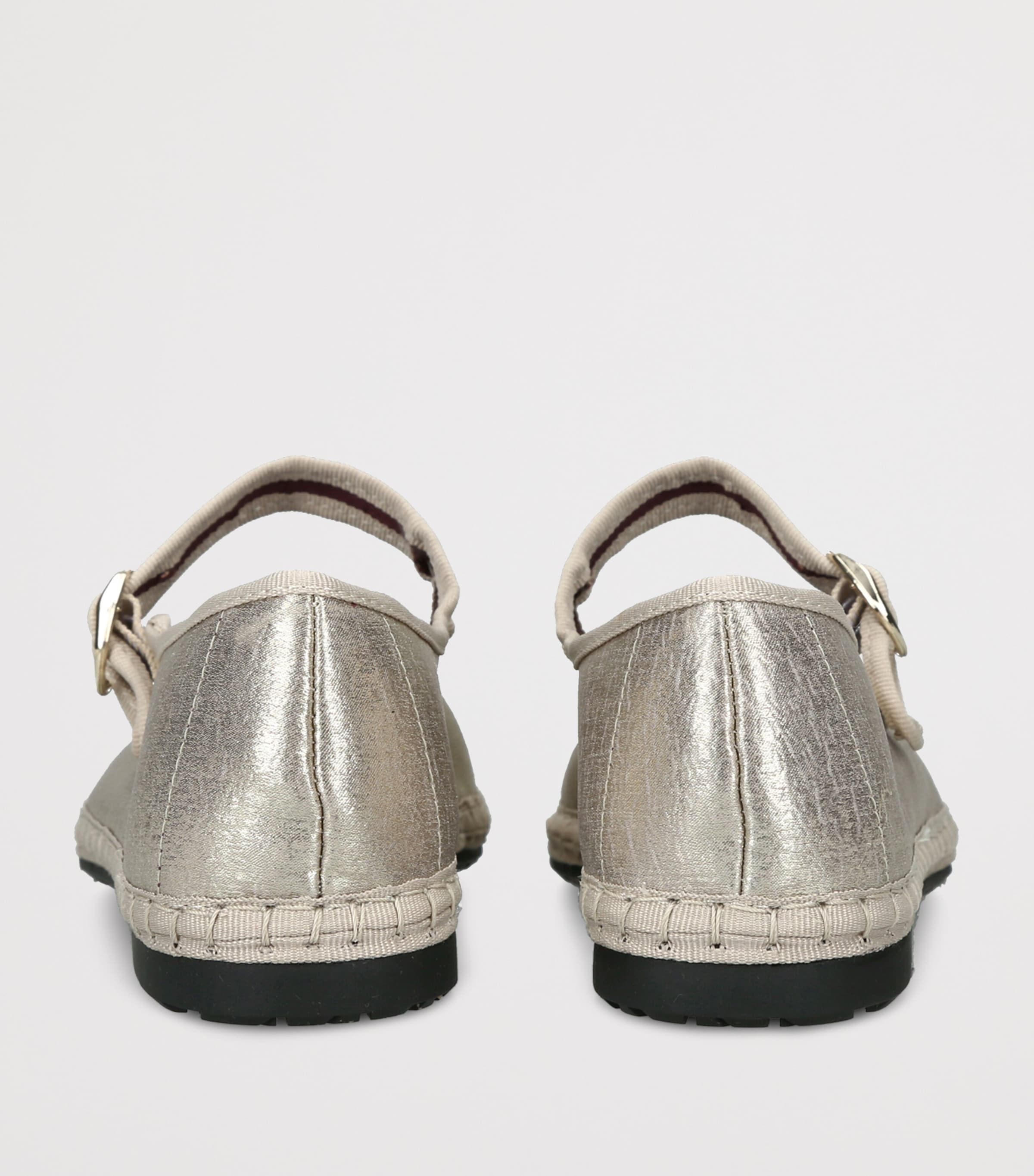 Flabelus Flor Mary Jane Flats Champagne Image 4