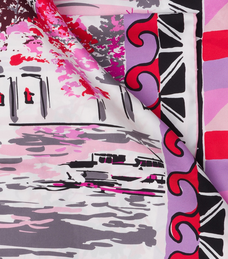 Silk Pittoresque Paris Scarf F0482 Image 3