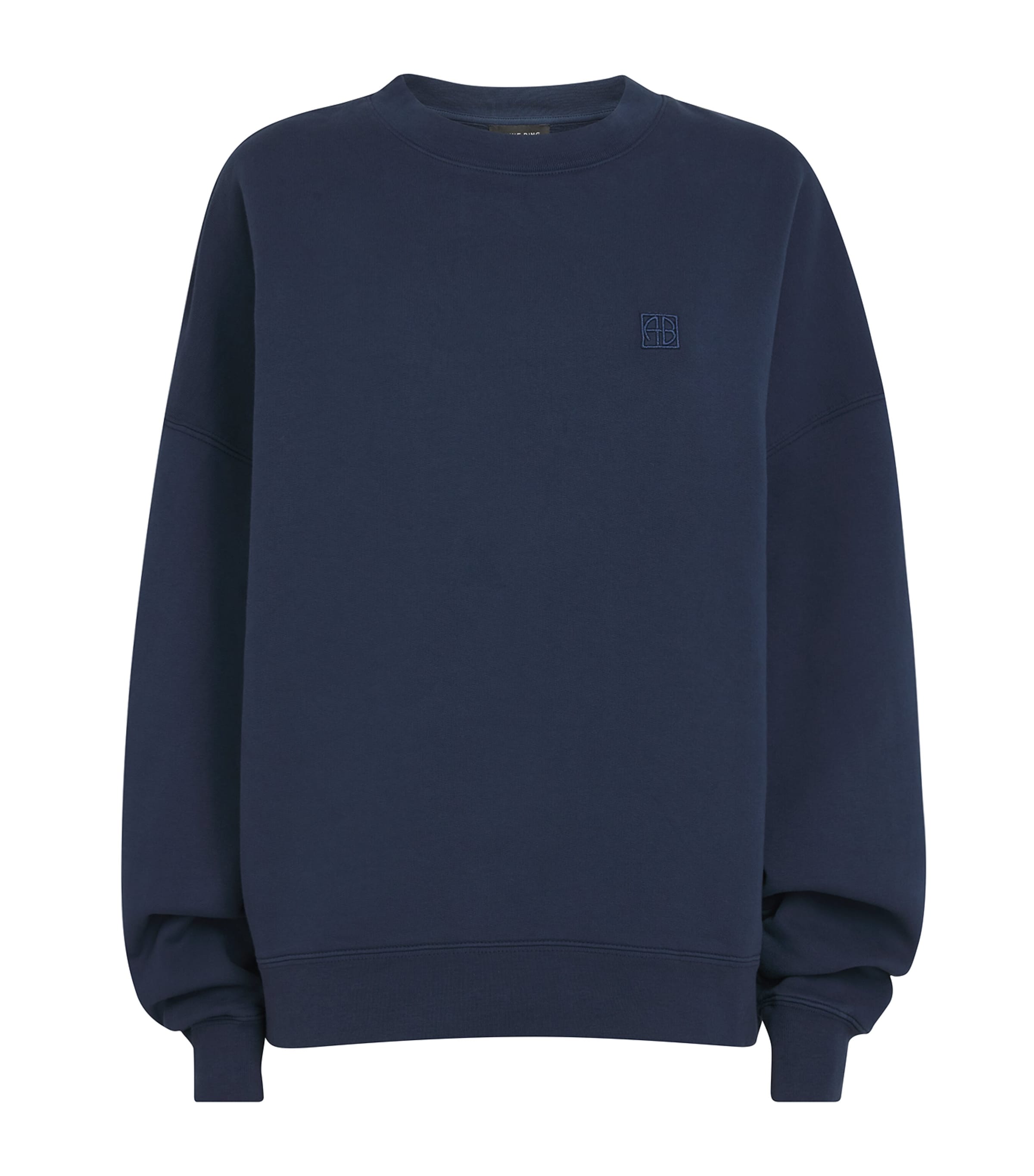 ANINE BING Monogram Miles Sweatshirt | Women Clothing | Tops | Sweatshirts & Hoodies | Loungewear | Lounge Tops | Lounge Bottoms | Designers | ANINE BING