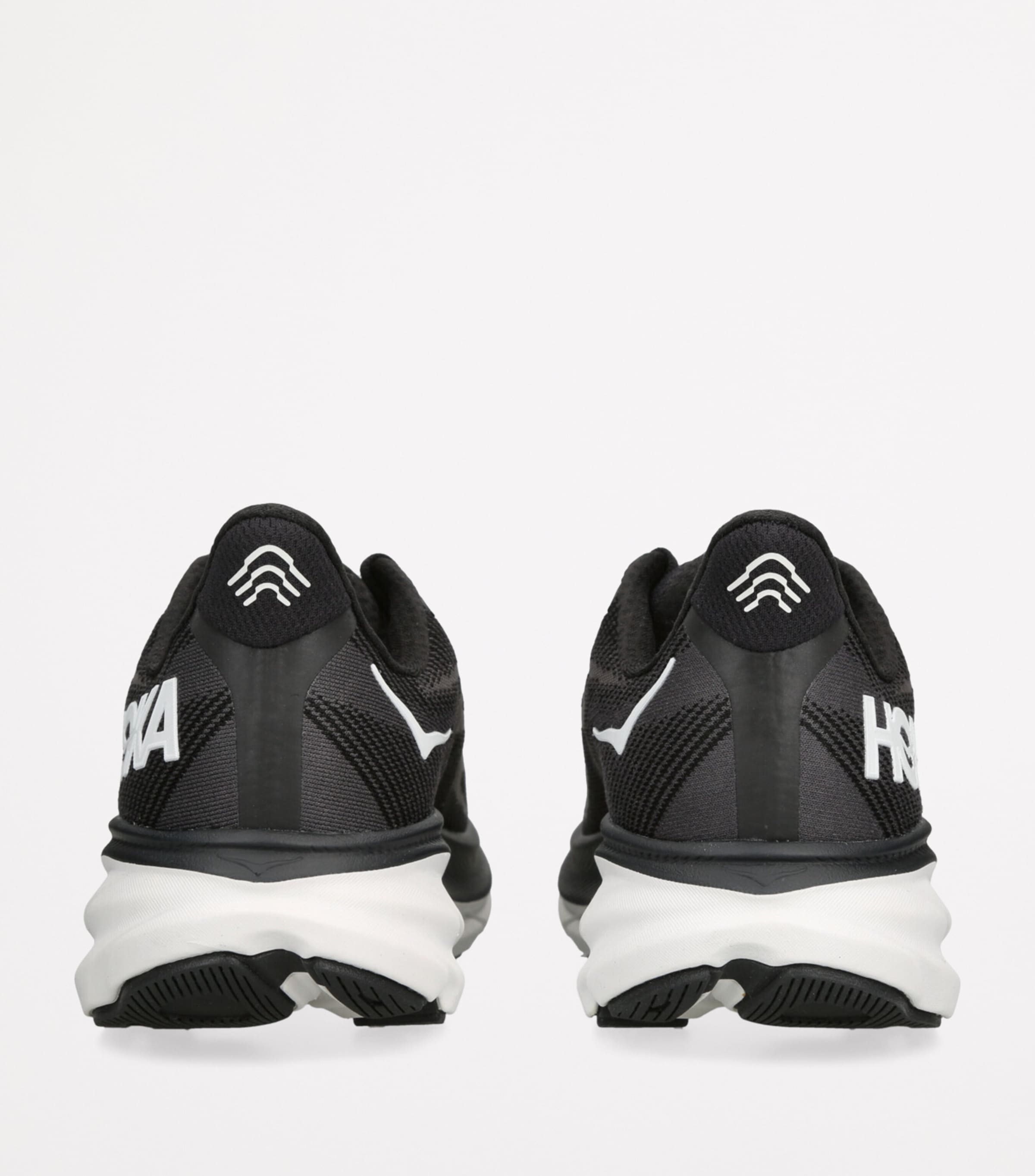 Clifton 9 Running Sneakers BLK/WHITE Image 2