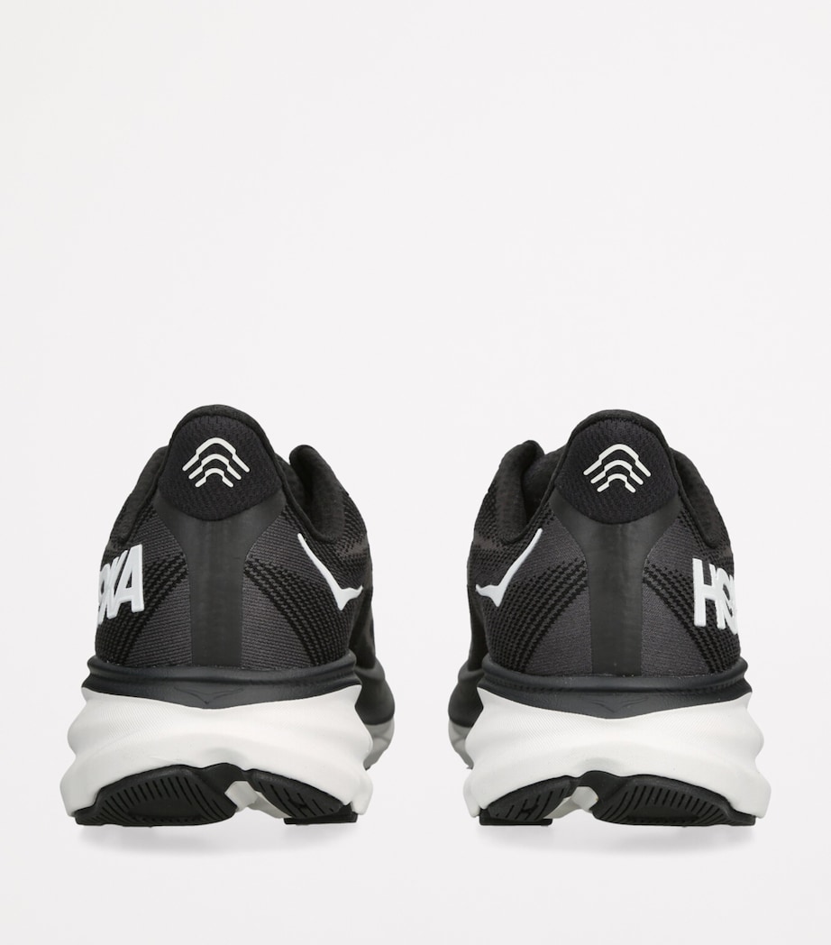 Clifton 9 Running Sneakers BLK/WHITE Image 2