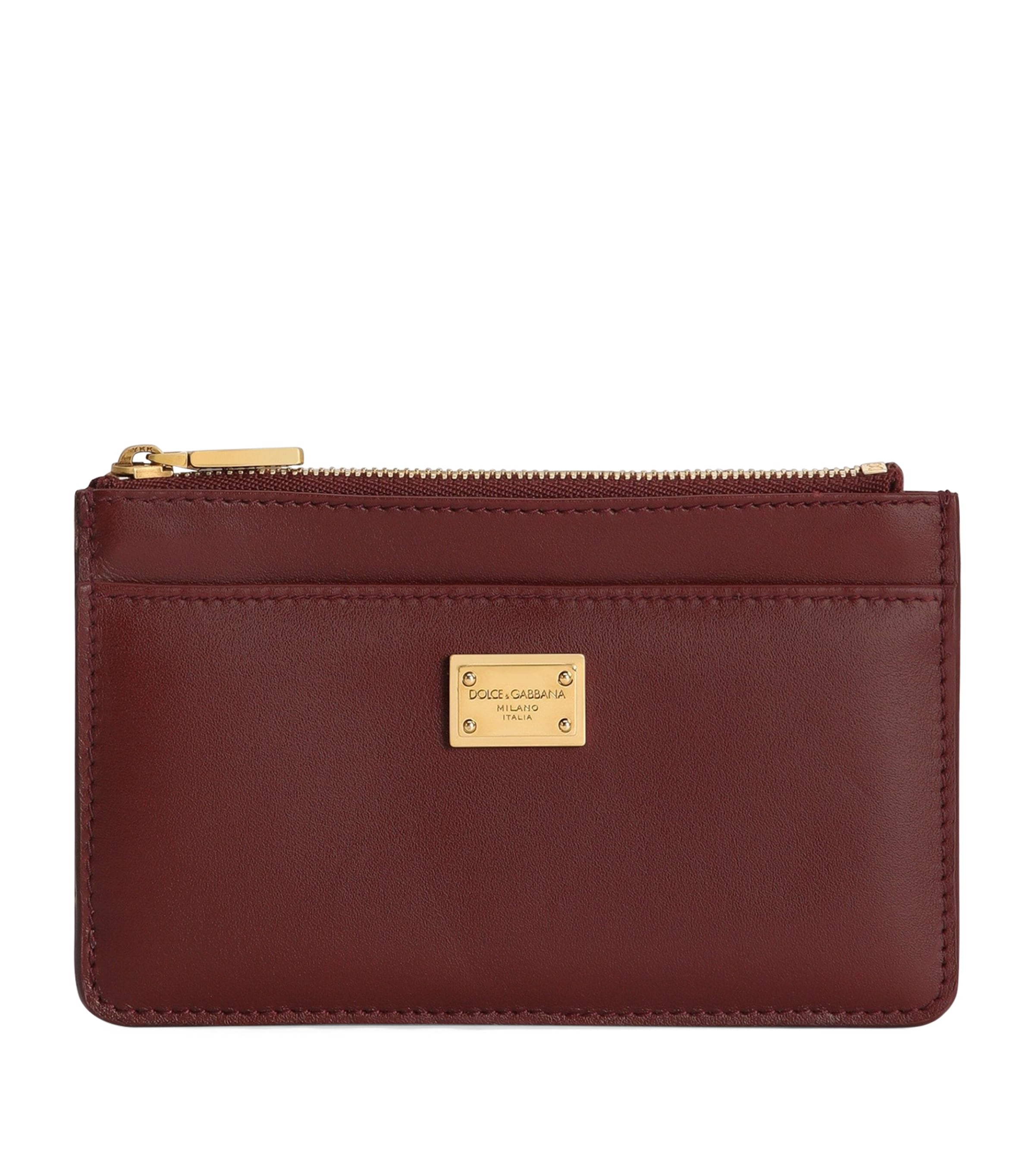 Plongé Calfskin Card Holder 80346-BORDEAUX Image 1