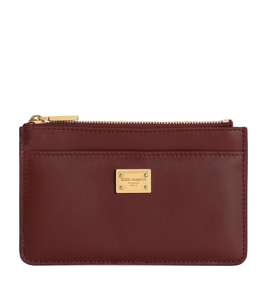 Plongé Calfskin Card Holder 80346-BORDEAUX Image 1