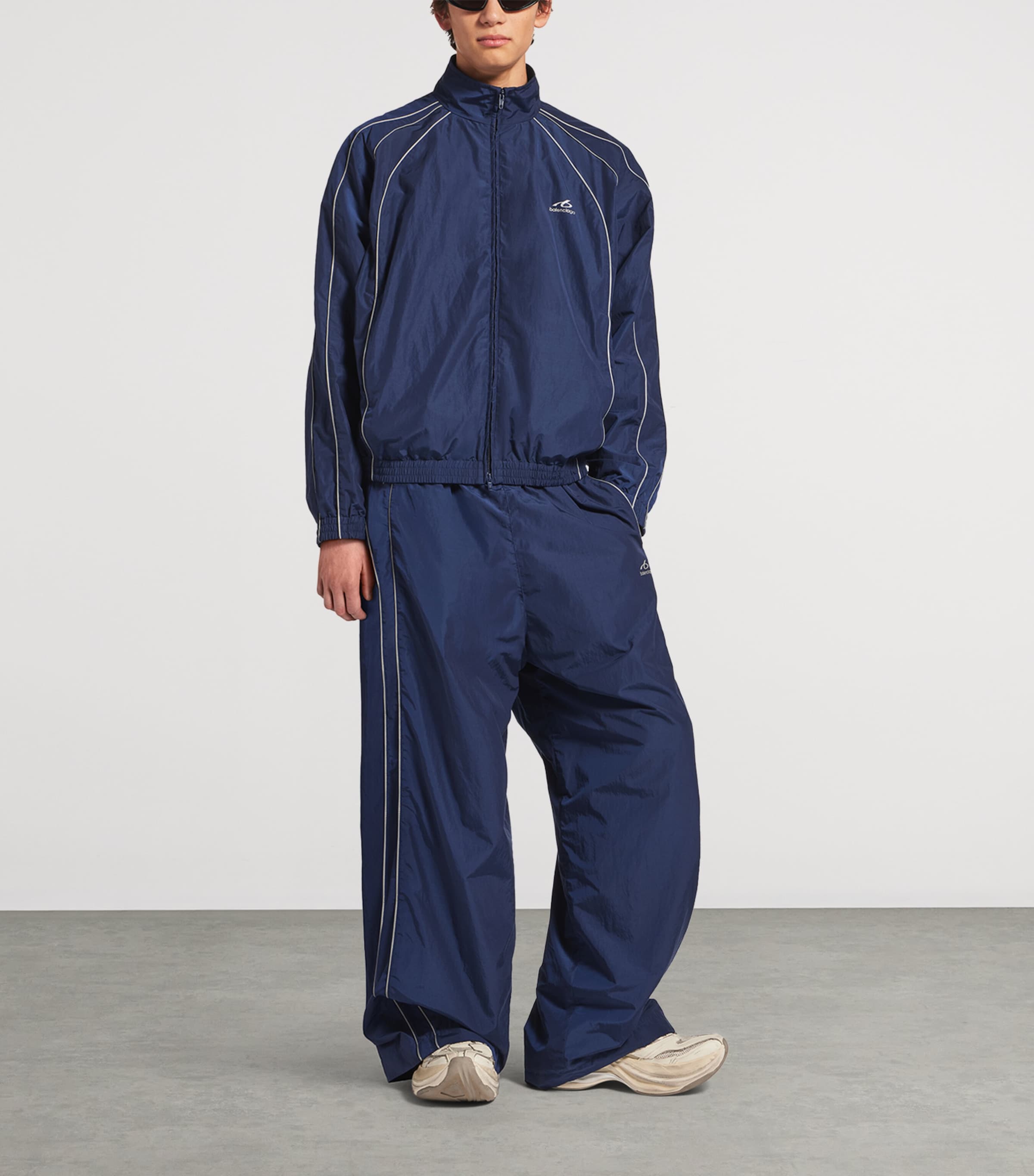 Balenciaga Mens Technical Zip-Up Jacket Image 2