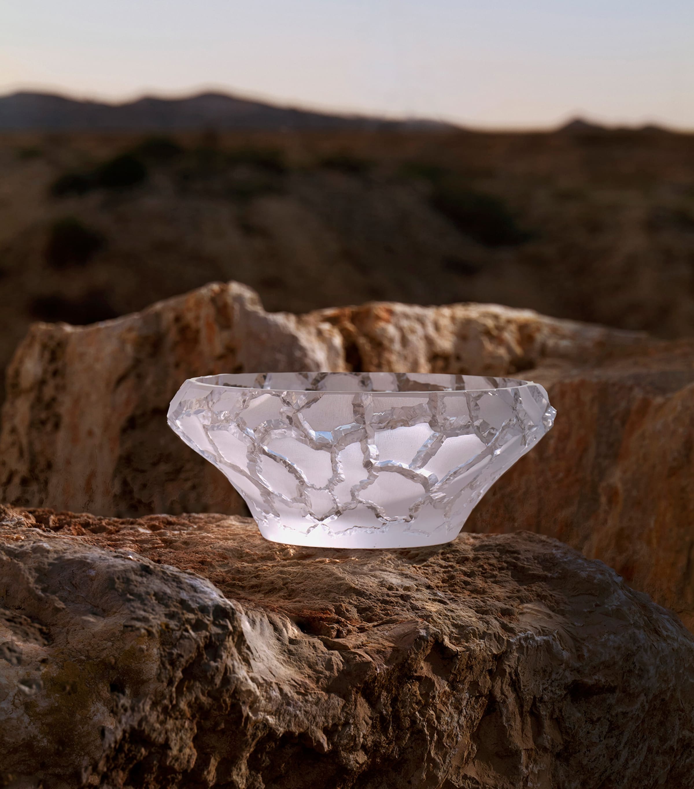 Crystal Caldera Bowl (30cm) INCOLORE Image 2