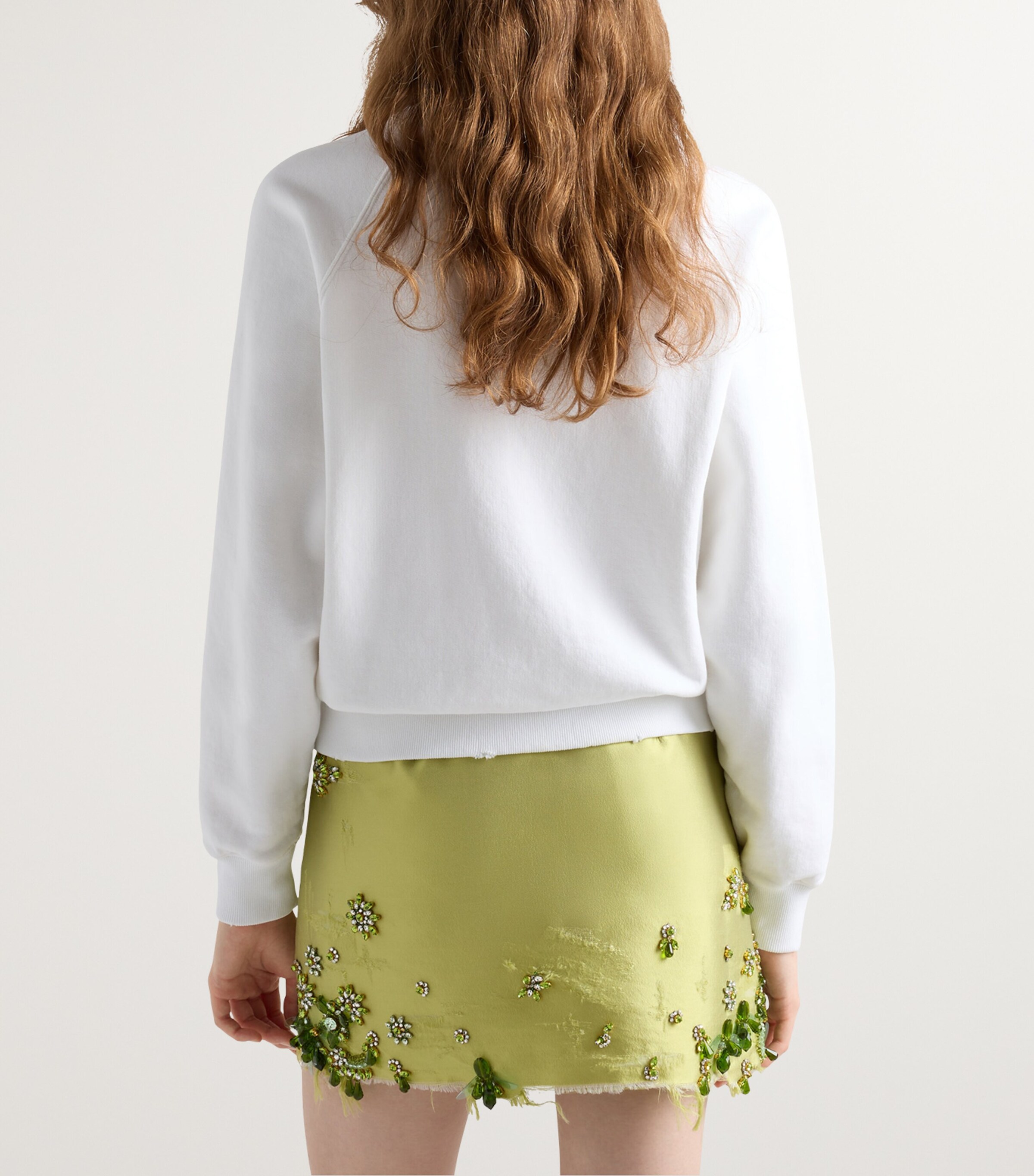 Prada Cotton Crew-Neck Sweatshirt | Harrods UK Prada Cotton Crew-Neck Sweatshirt | Harrods UK